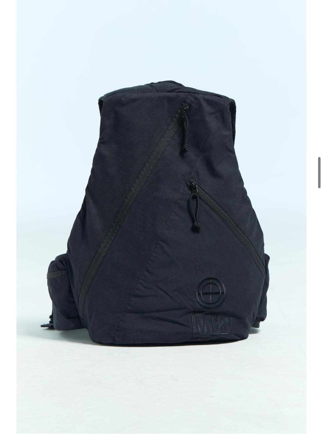 플라스틱프로덕트 MPa CHEST BELT BAG (BLACK) 벨트백 상품이미지1