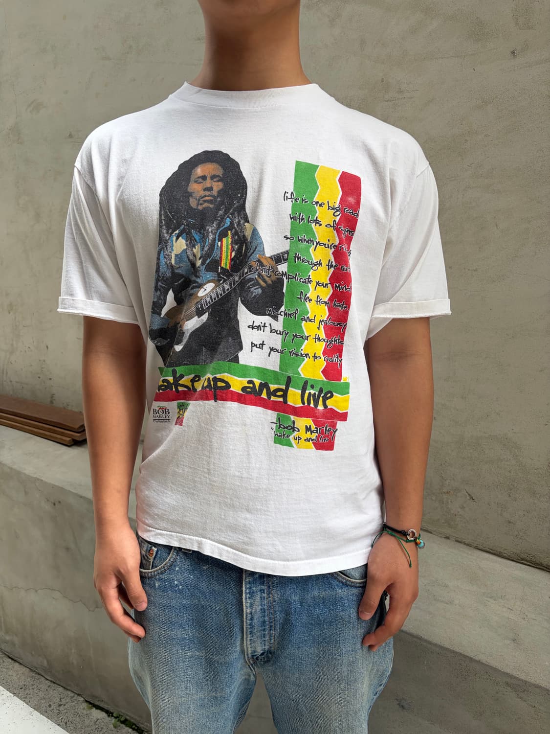 90‘s Bob Marley Wake Up and Live single  상품이미지3