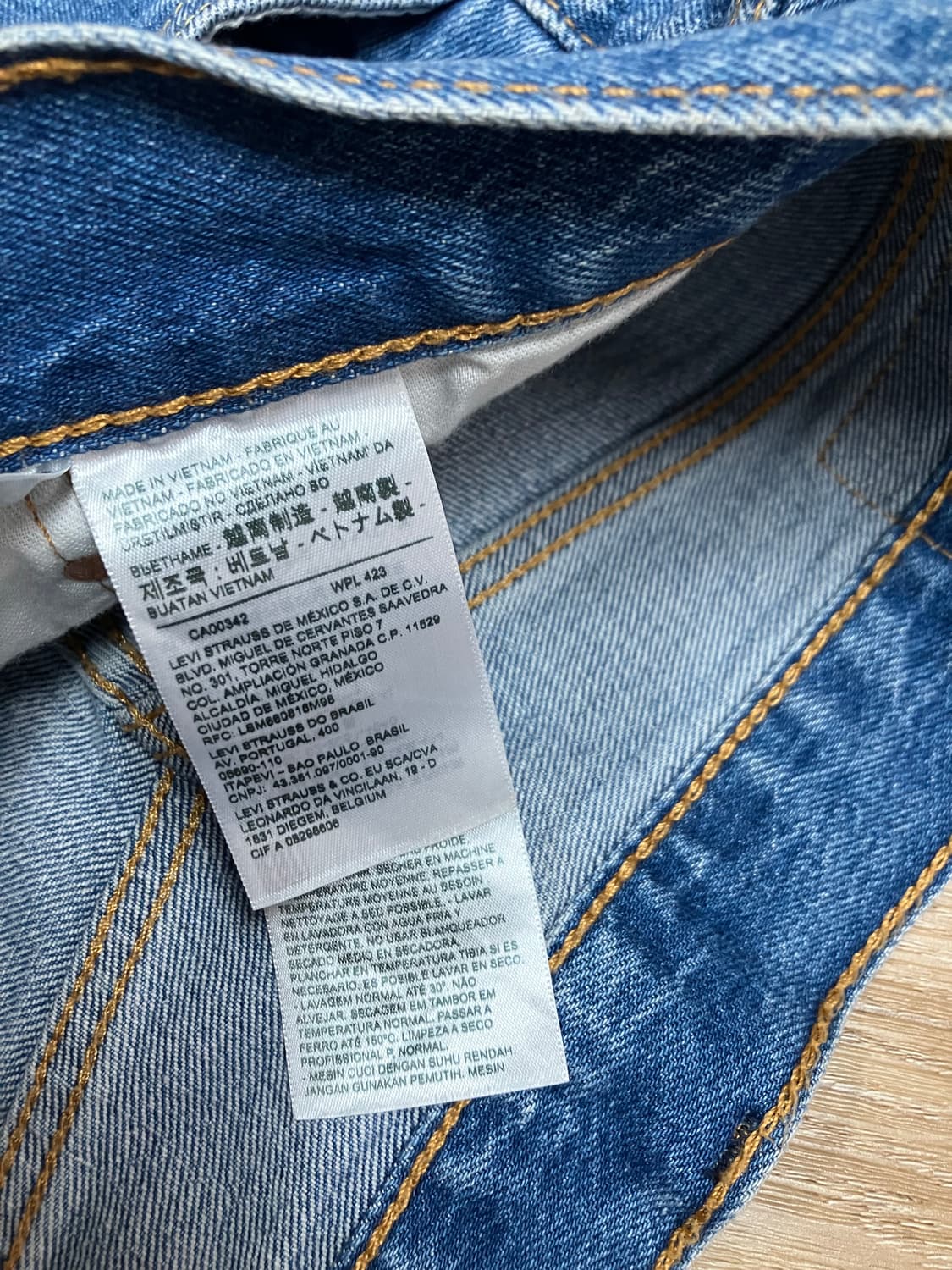 리바이스 501 93 청바지 32 상품이미지8