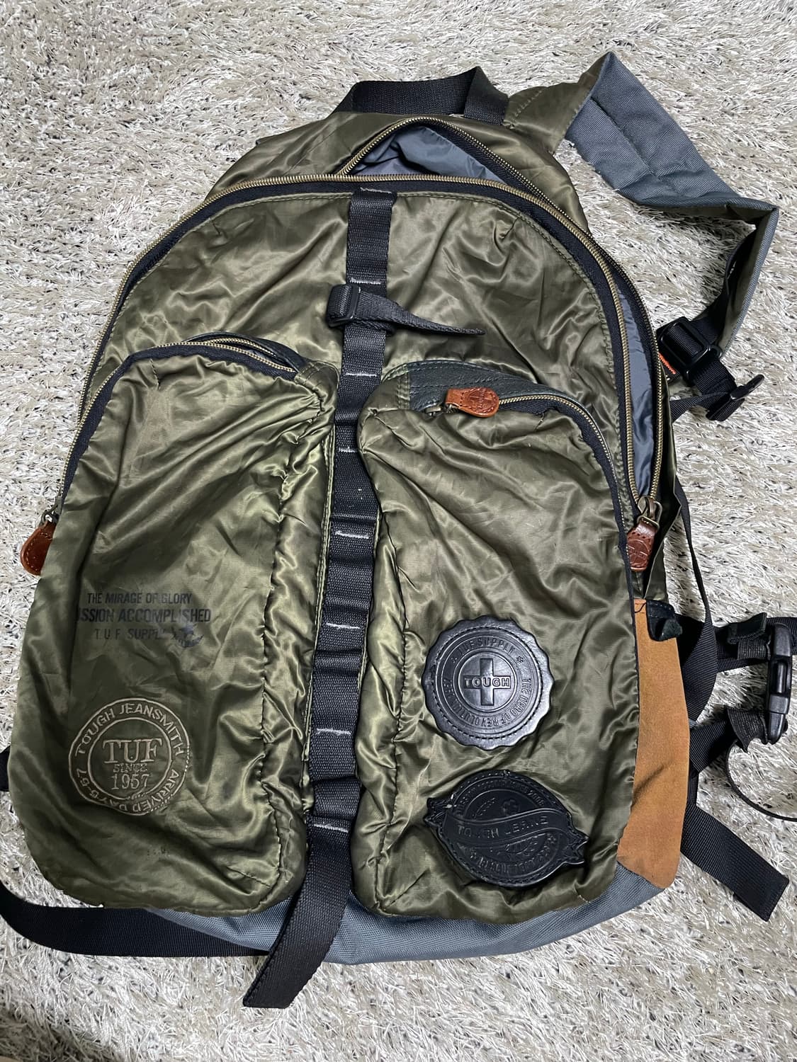 TOUGH JEANSMITH 고급 나일론 백팩 상품이미지1