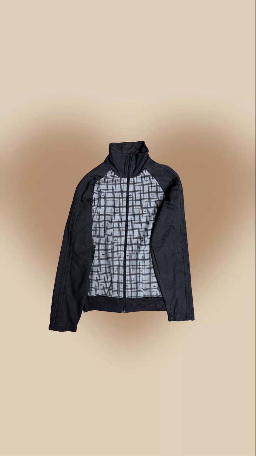 아디다스 브라운 체크 져지 상품이미지1