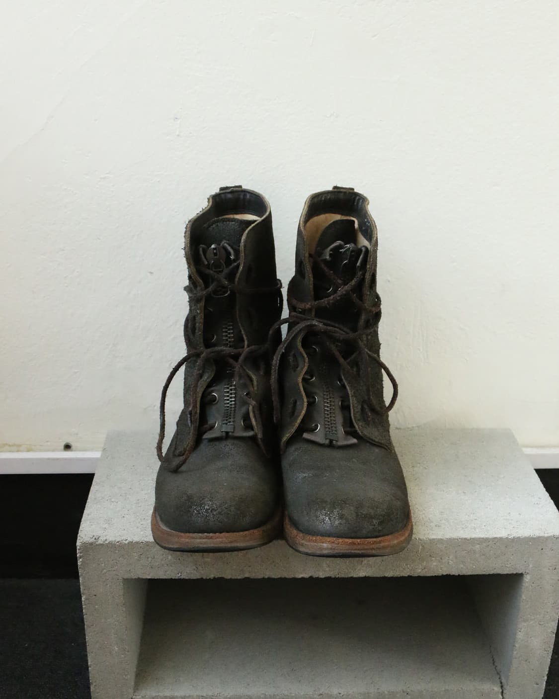 빈티지 스웨이드 컴뱃 부츠  상품이미지5