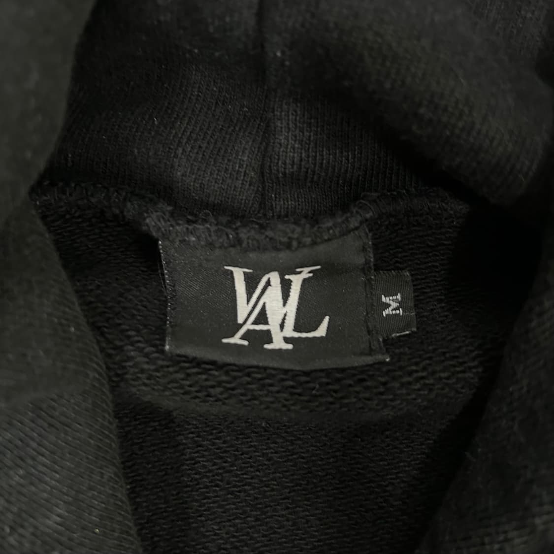 Wooalong 우알롱 블랙 후드티 상품이미지5