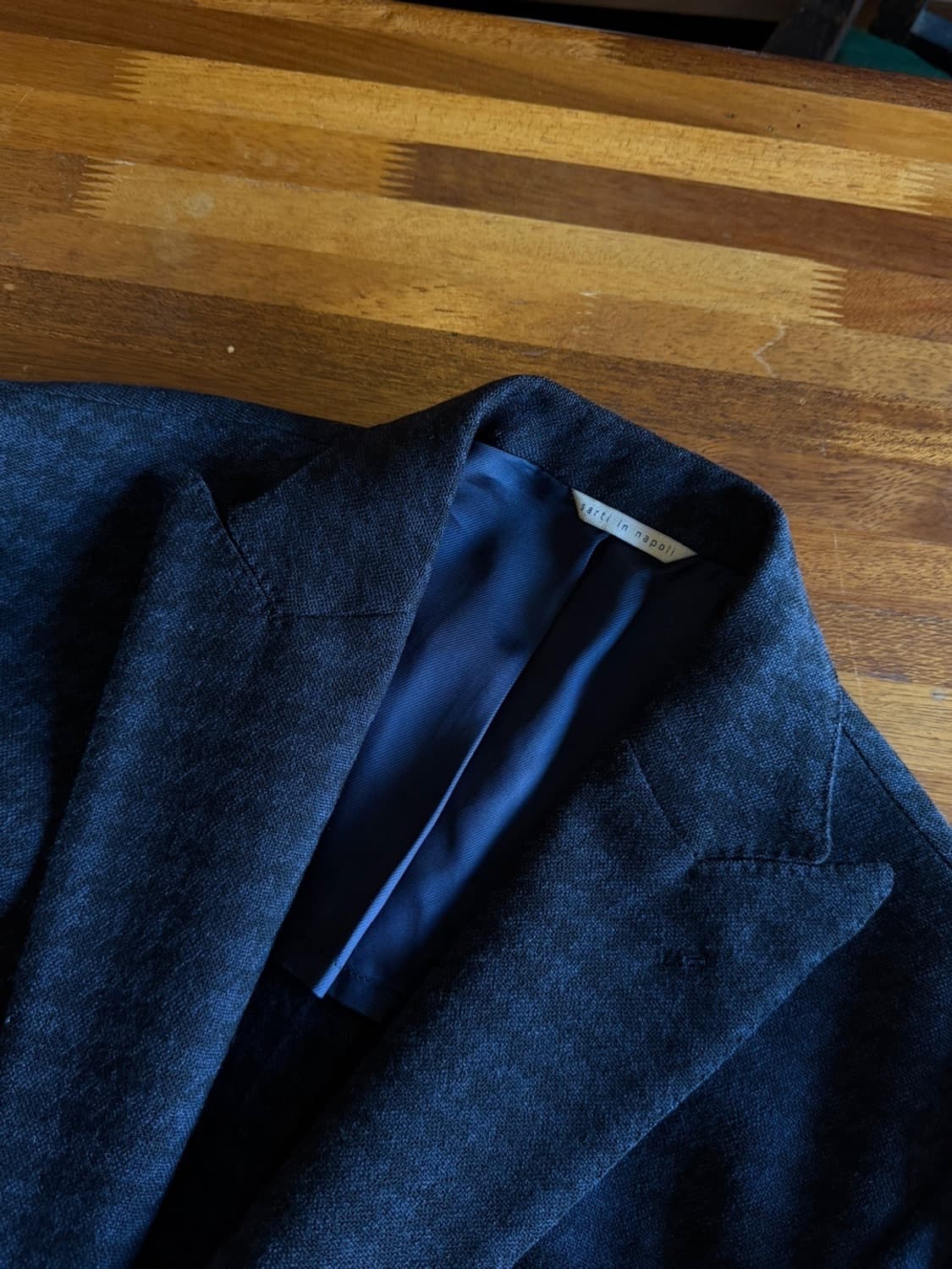 De Petrillo 드 페트릴로 더블 브레스티드 코트 슬림100 상품이미지4