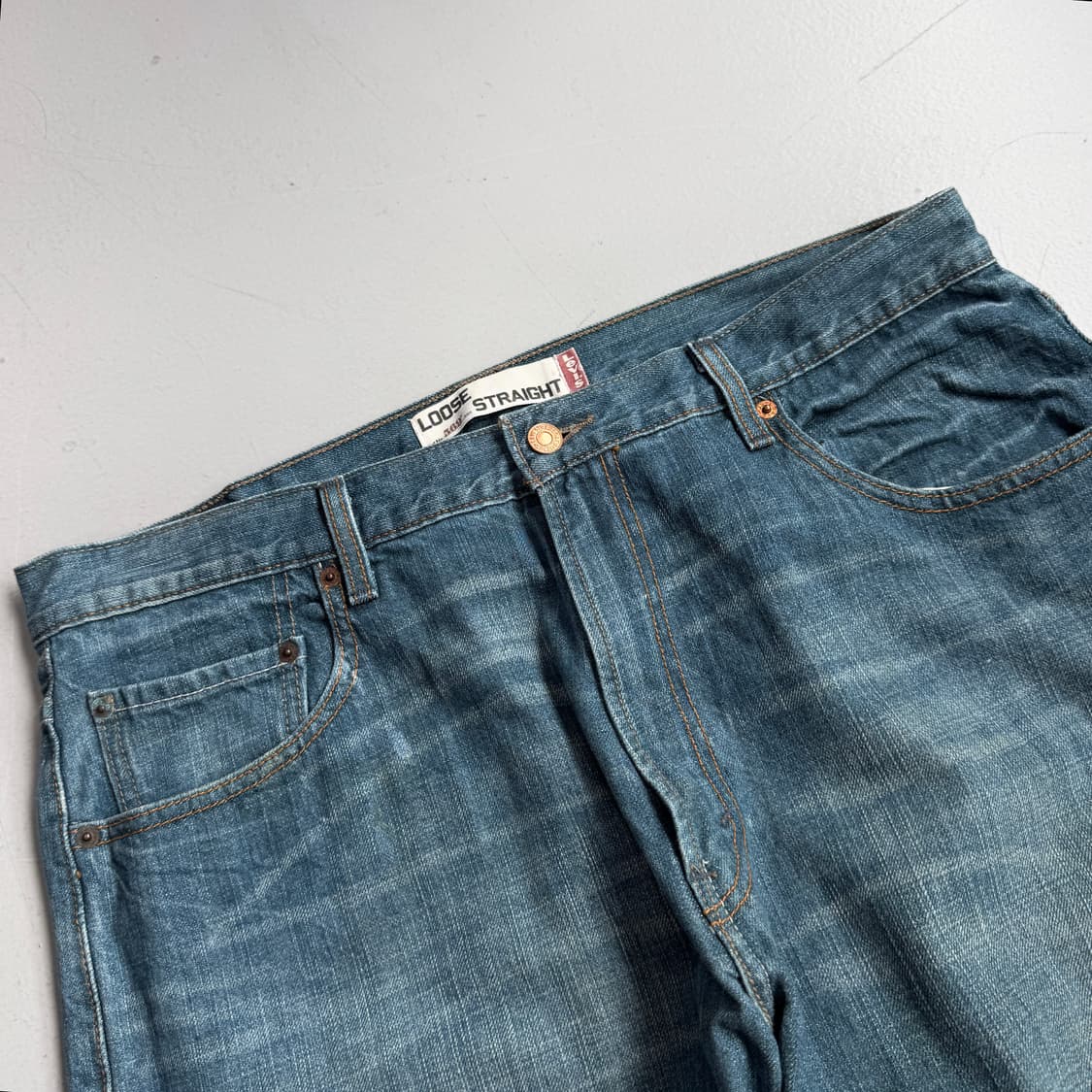 리바이스 00s 569 와이드 스케이터 데님팬츠  상품이미지4