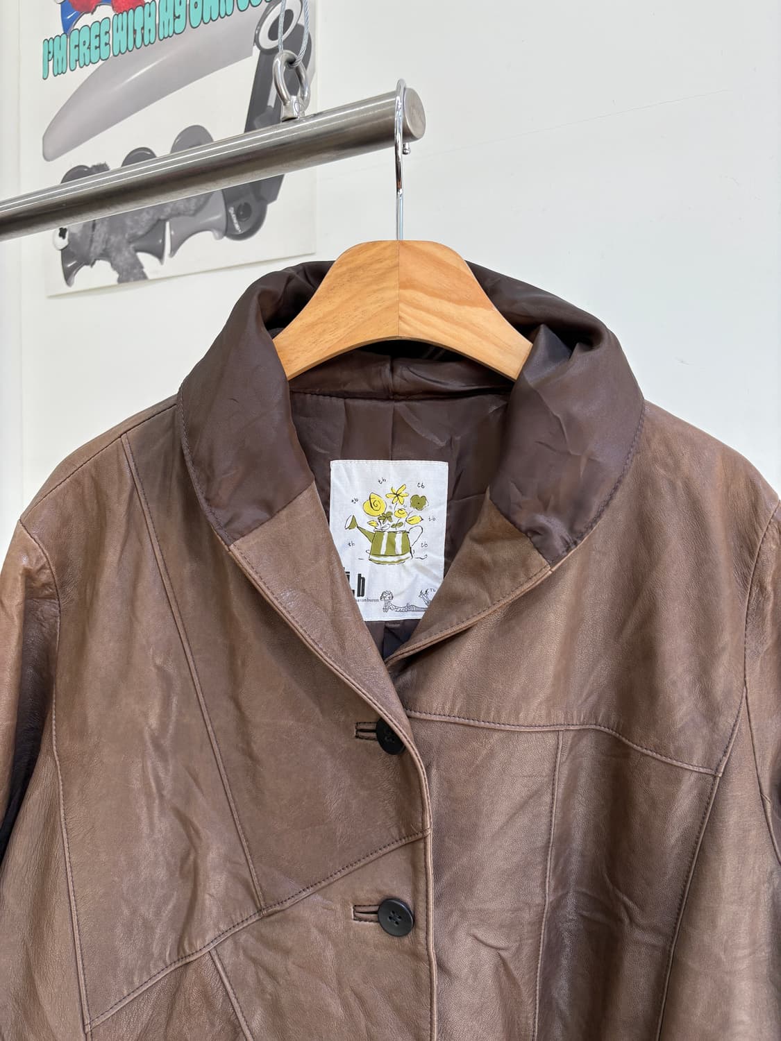 VINTAGE 레더코트 상품이미지2