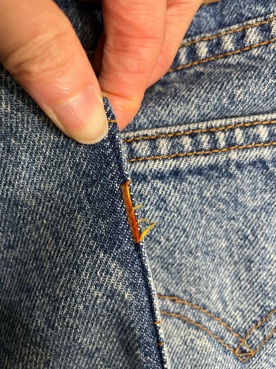 90s 리바이스 550 콜롬비아 릴렉시드 데님 팬츠 상품이미지8