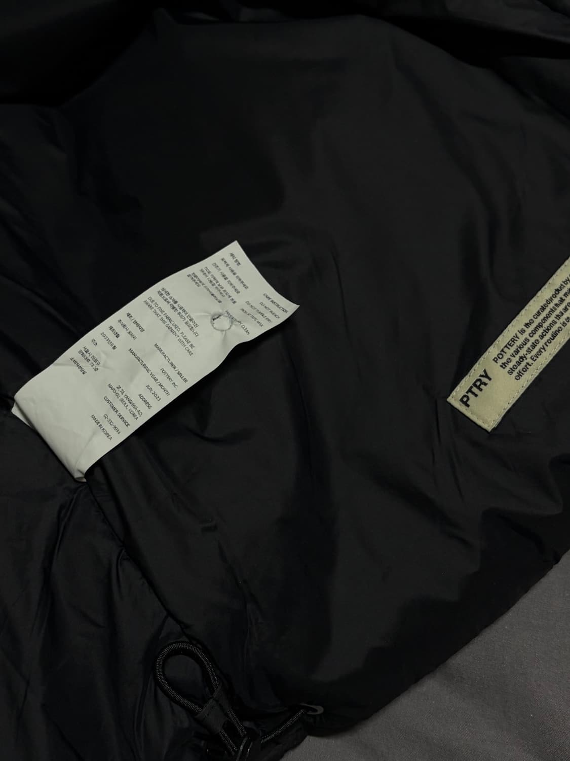 포터리 니트 베스트(Neat Vest) 블랙 2 상품이미지3