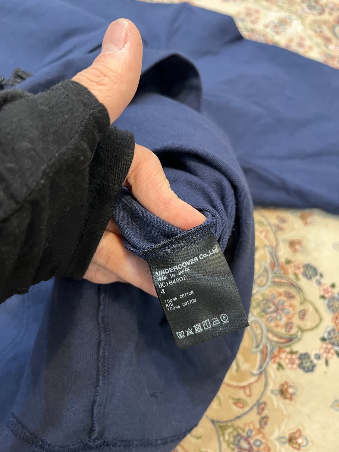 언더커버 X 이스트팩 22ss 포켓 반팔 티셔츠 상품이미지7