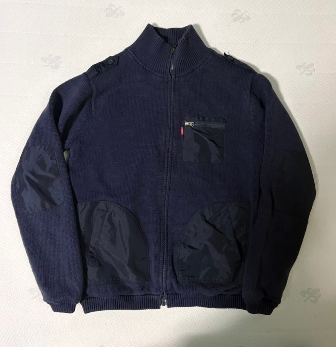 리바이스 레드탭 니트집업 L 상품이미지1