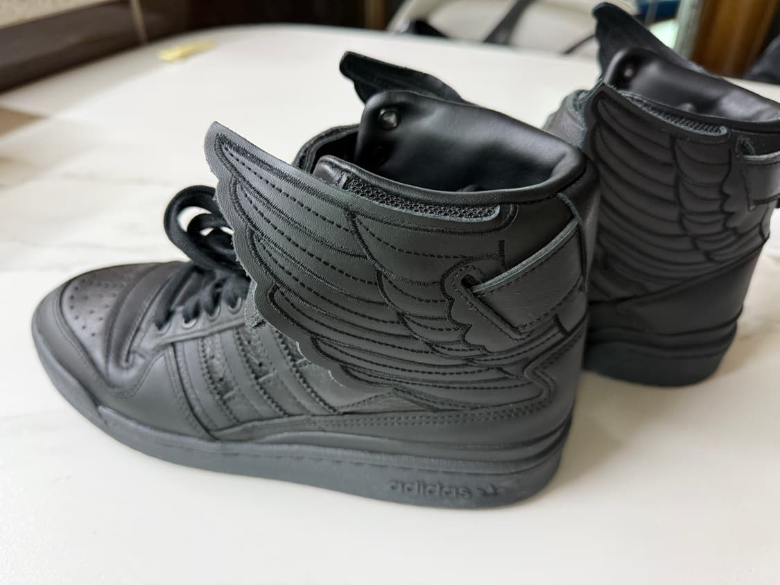 아디다스 x 제레미 스캇 포럼 하이 윙스 4.0 블랙 255 상품이미지3