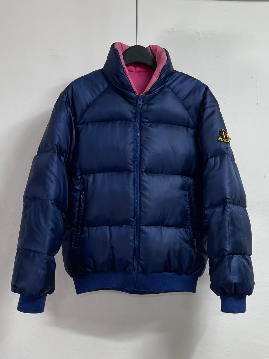 80s 몽클레어 아식스 우먼스 리버시블 숏 푸퍼패딩 (on.78) 상품이미지1