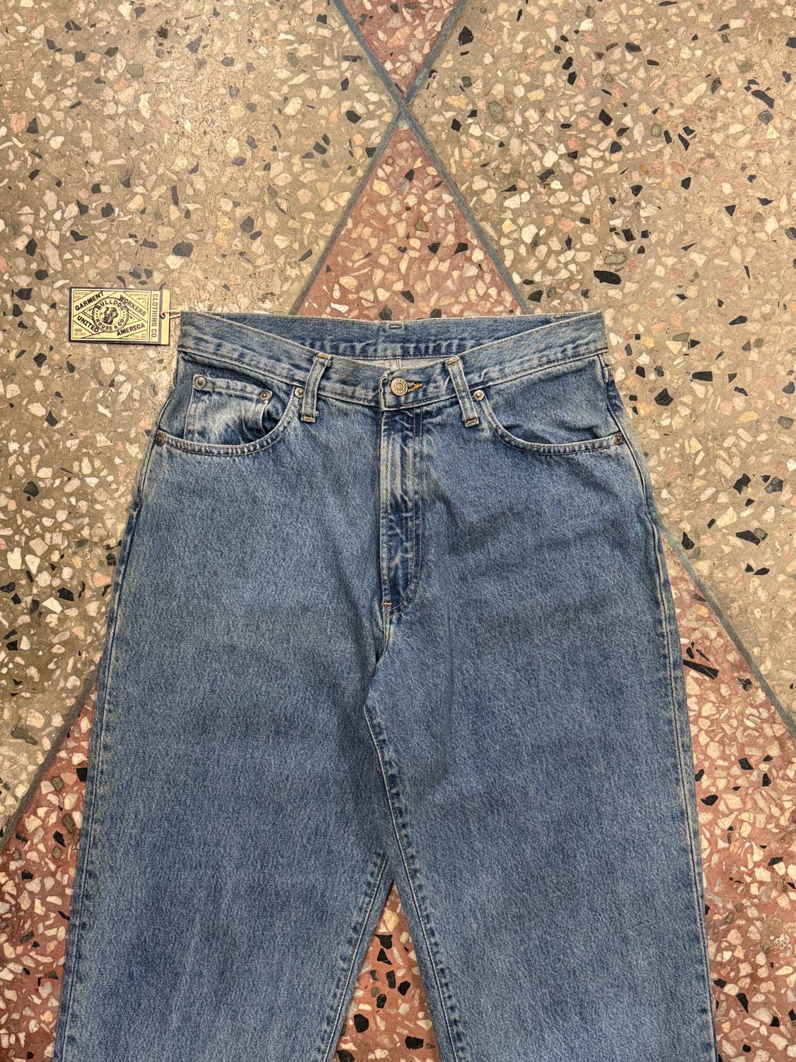 90s RRL 테이퍼드핏 워싱 데님 (31) 상품이미지4