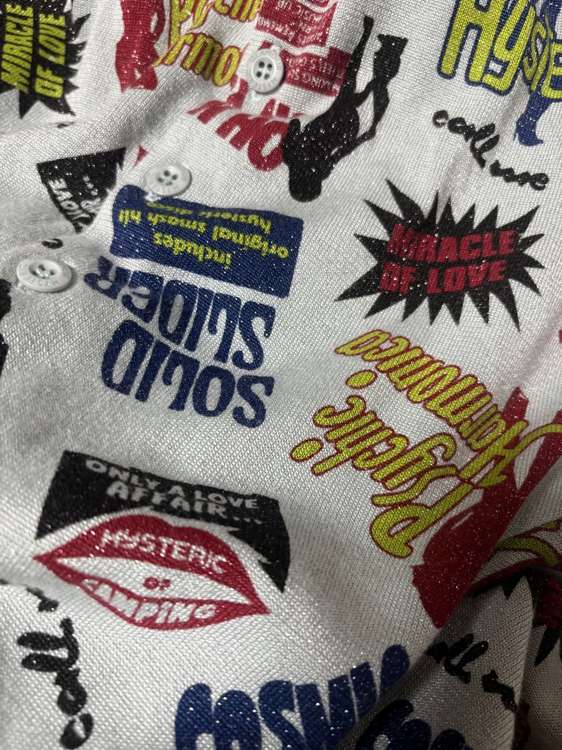 히스테릭 글래머 히스걸 가디건 상품이미지1