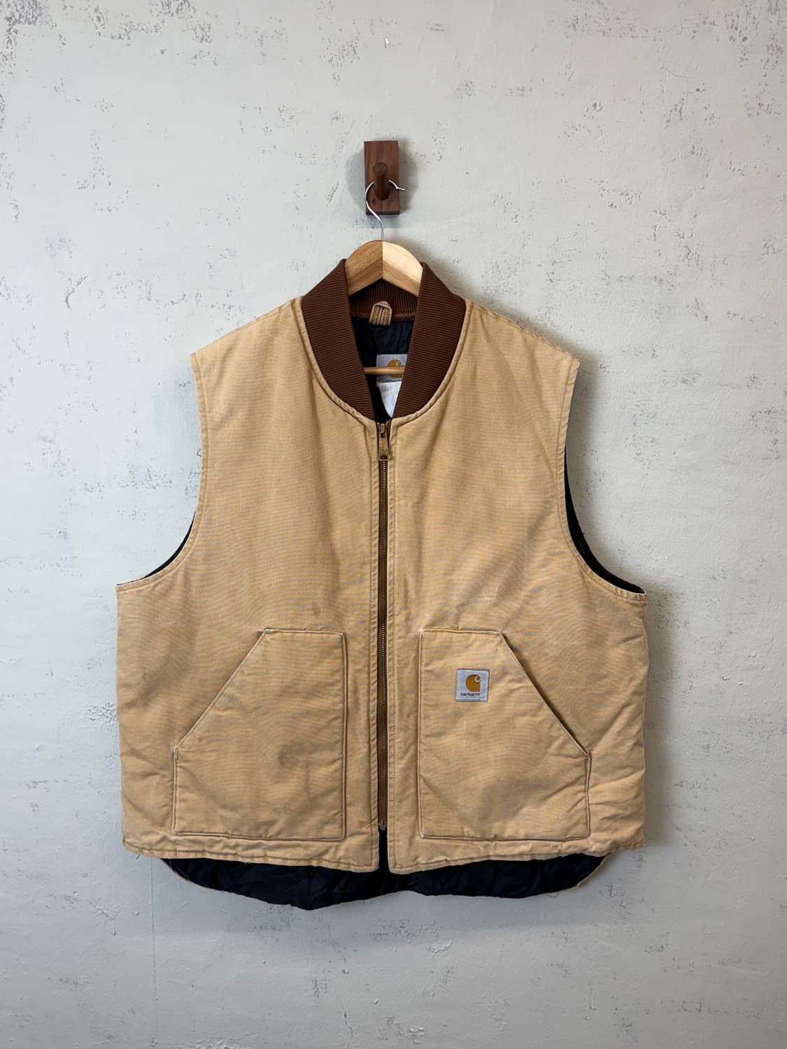 칼하트 빈티지 덕 액티브 캔버스 워크 베스트 상품이미지1