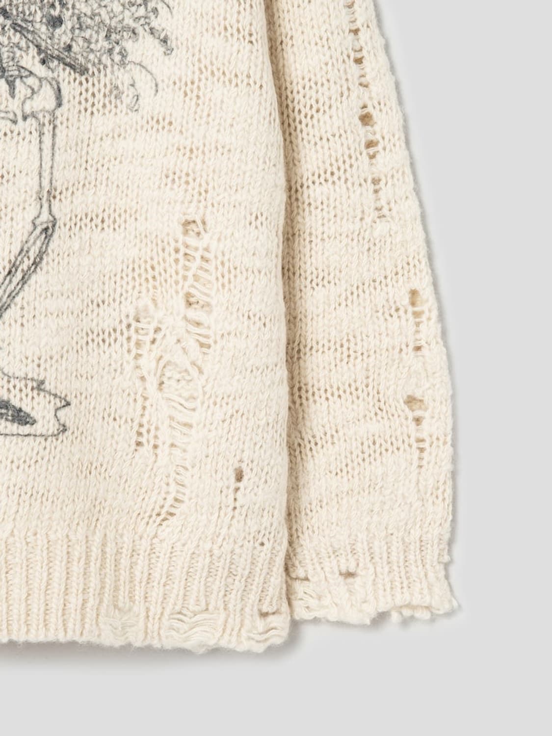 R13 distrssed knit sweater 니트 상품이미지3