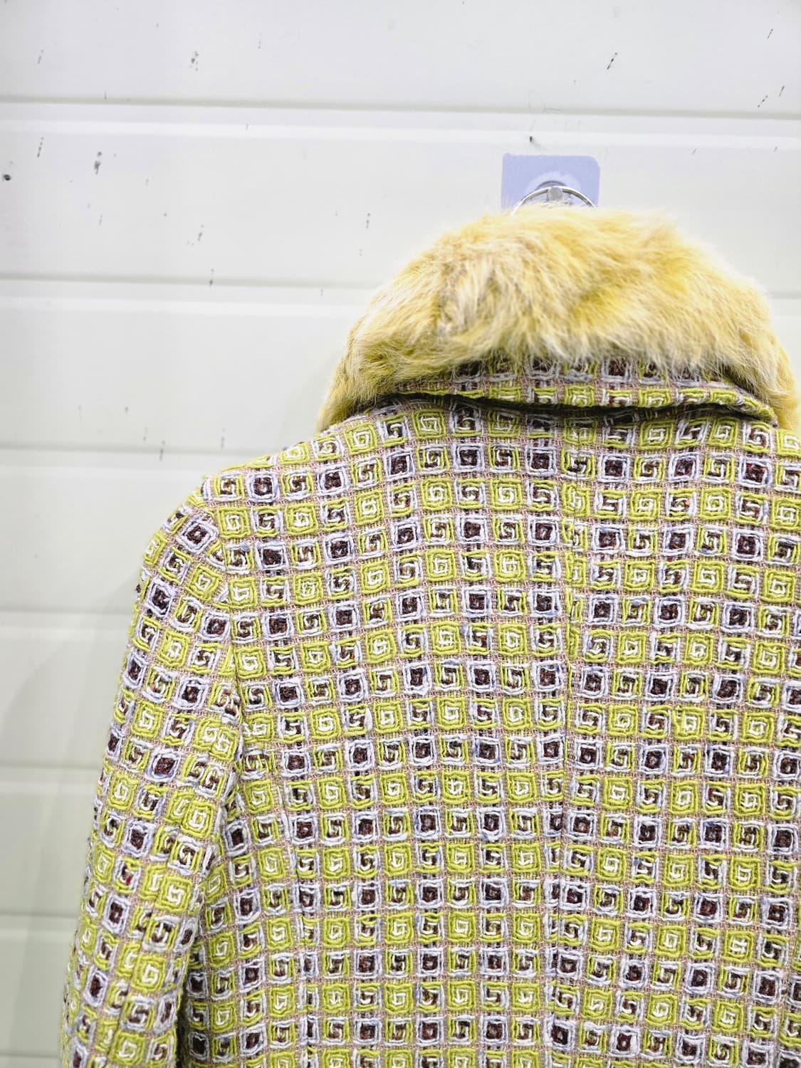 Lemon mood 울 코트 일본 빈티지(래빗 퍼 카라) 상품이미지8