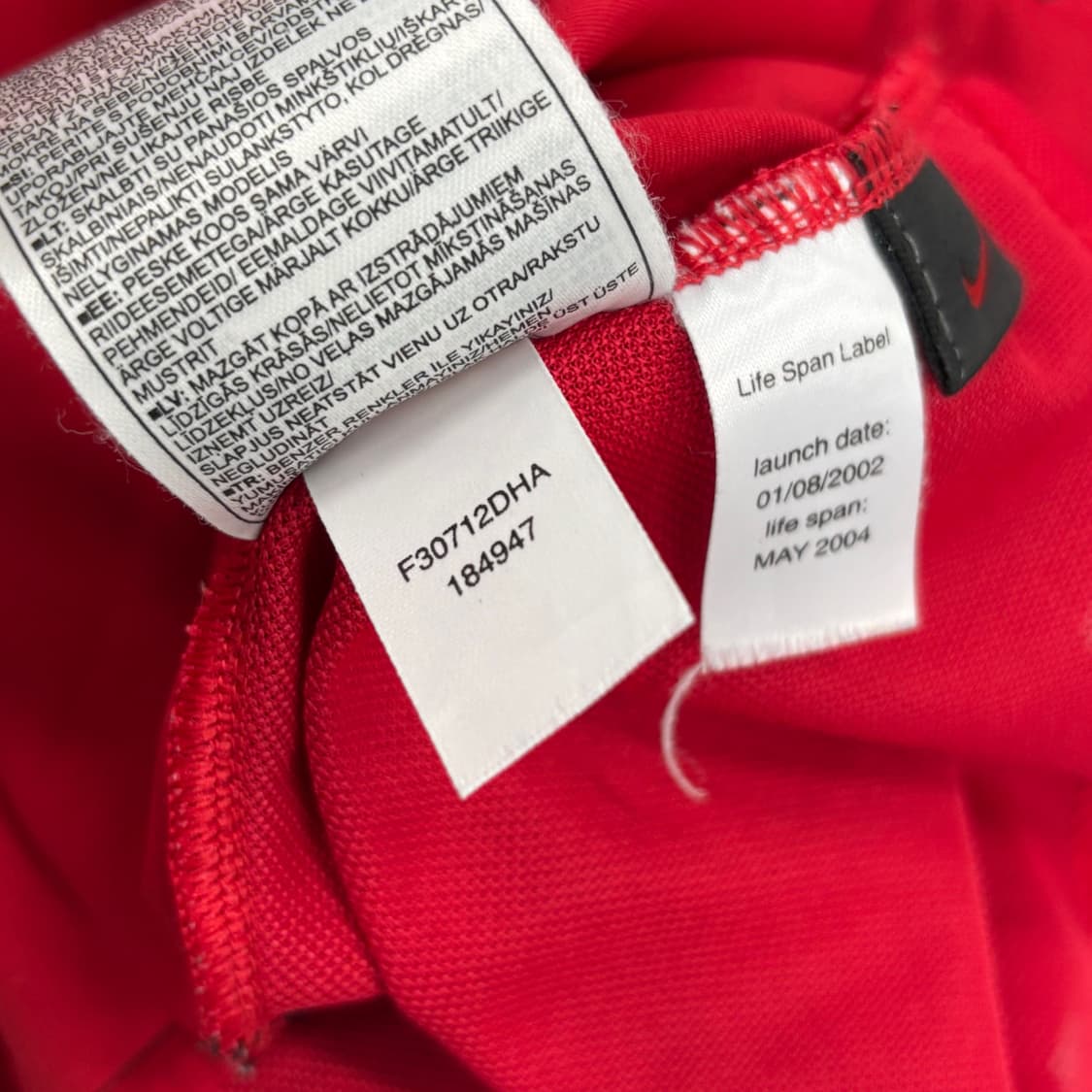 XL 나이키 맨체스터 유나이티드 02 04 홈 호날두 유니폼 상품이미지5