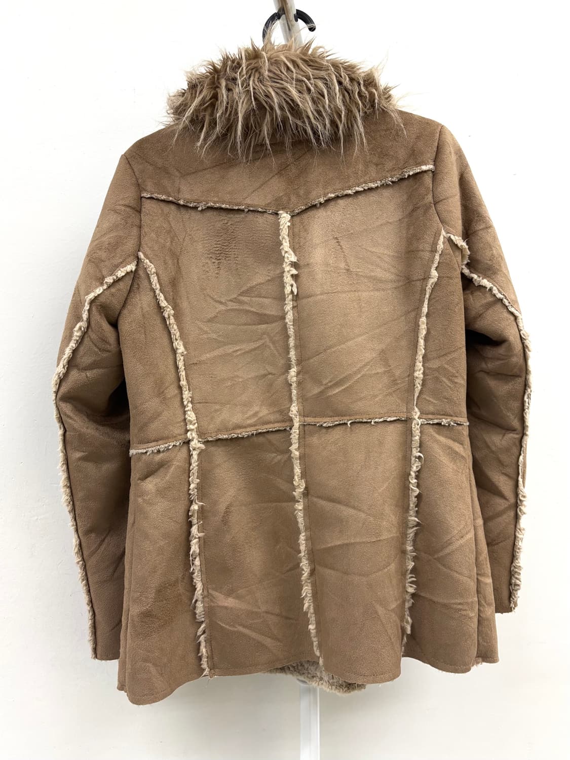 빈티지 브라운 무스탕 자켓 상품이미지9