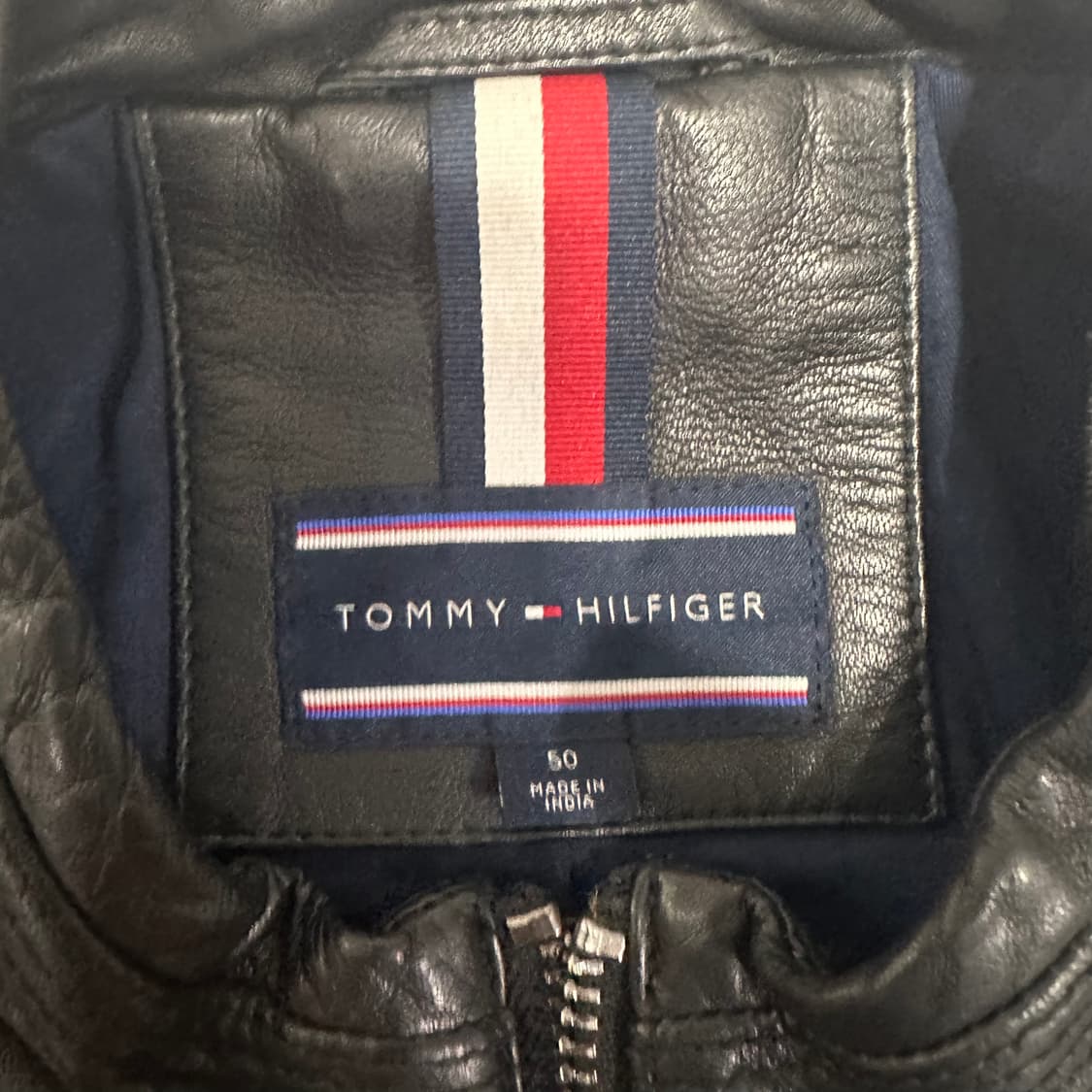 타미힐피거 블랙 레더자켓 상품이미지4