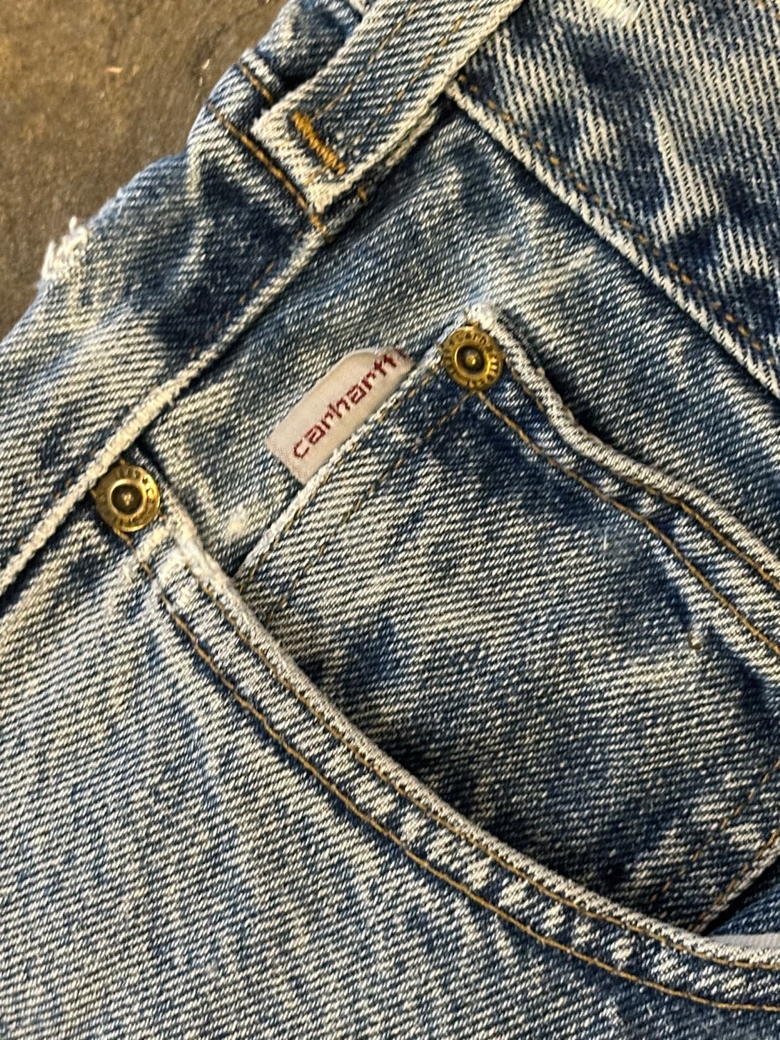 Carhartt 칼하트 Traditional fit 데님팬츠 36x30 상품이미지4