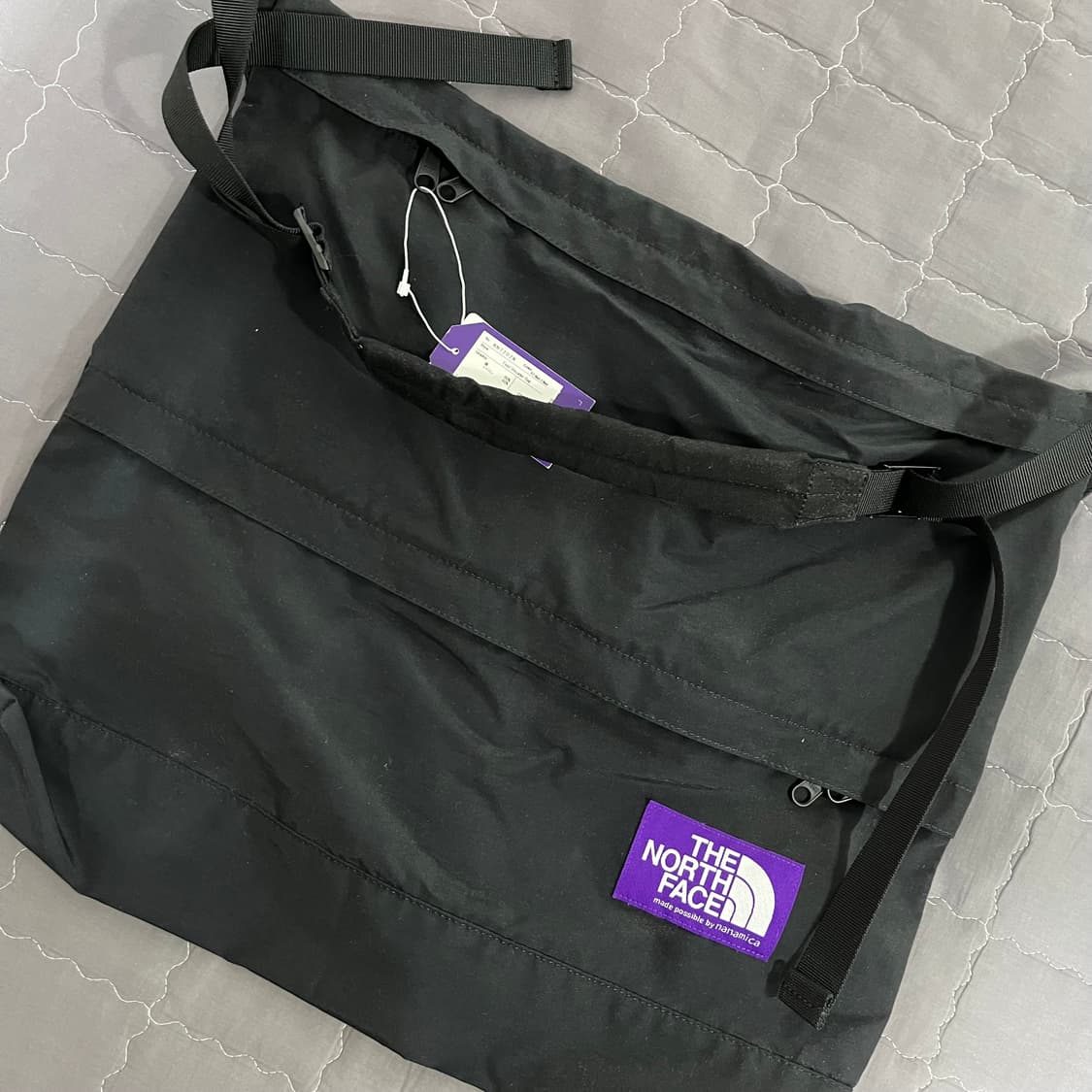 노스페이스 퍼플라벨 필드 숄더 백 블랙 상품이미지4