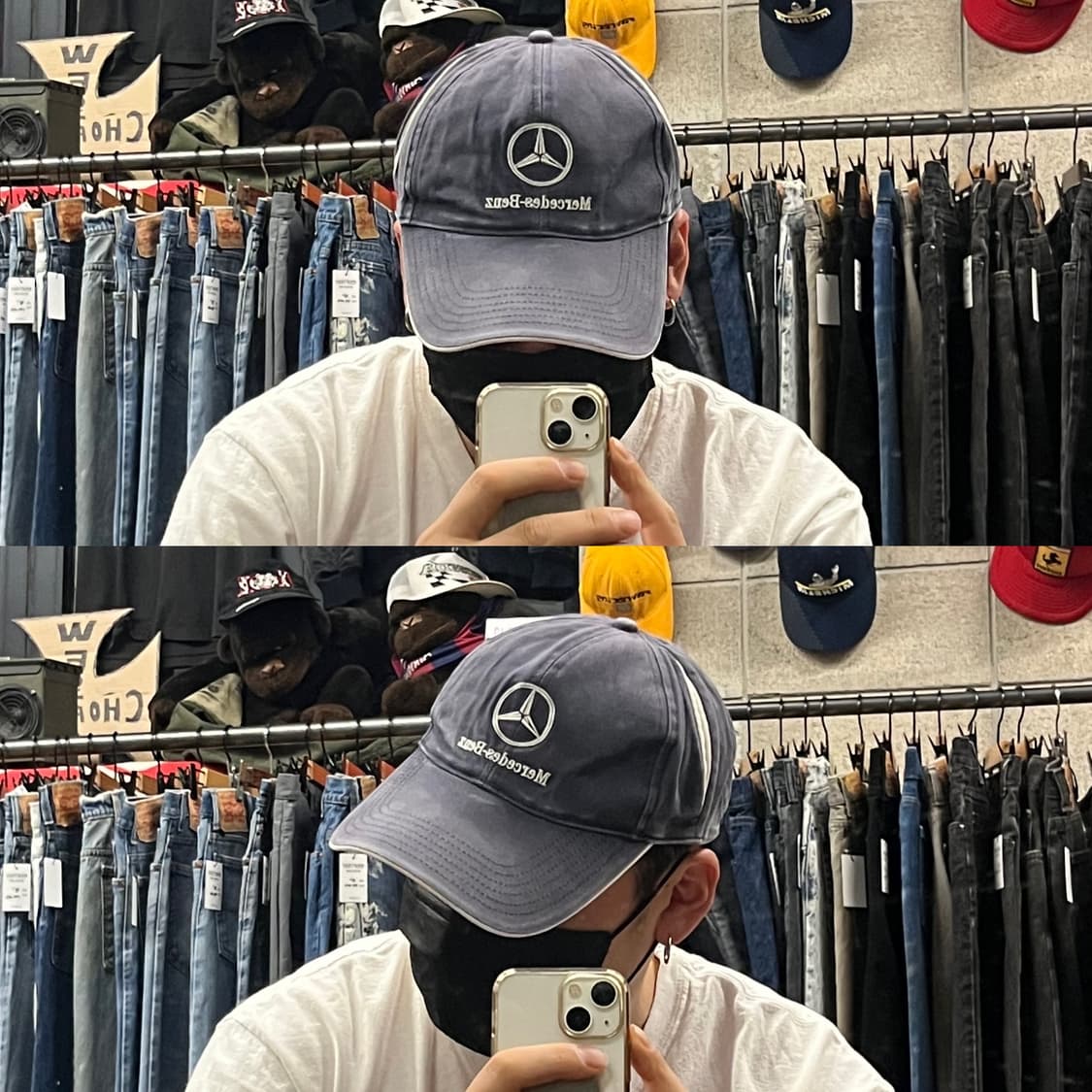 빈티지 벤츠 로고 볼캡 상품이미지6