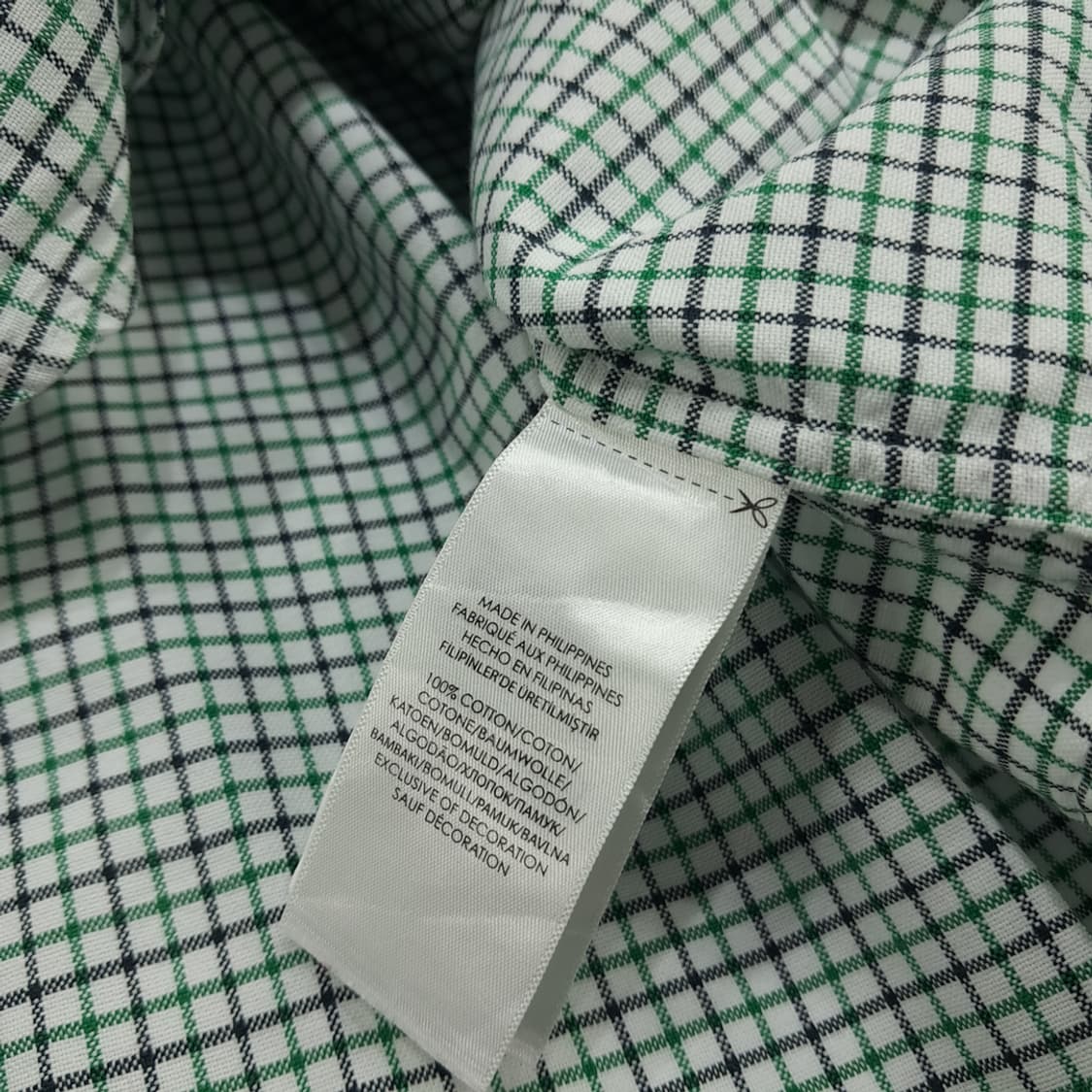 CN191 2XB 폴로 랄프로렌 그린블랙 마이크로체크 긴팔 셔츠 남방 상품이미지6