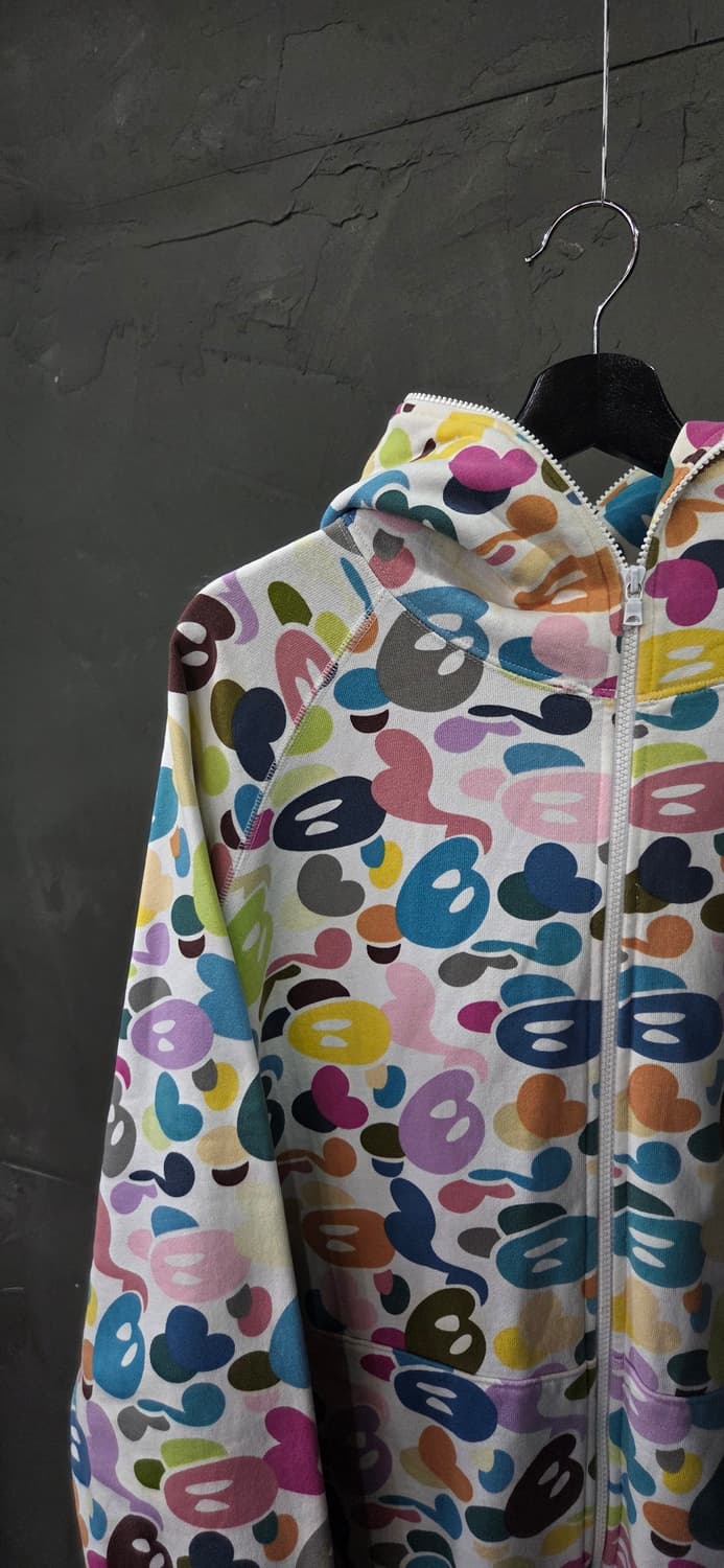 Bape Multi Camo Fullzip Hoodie 상품이미지2