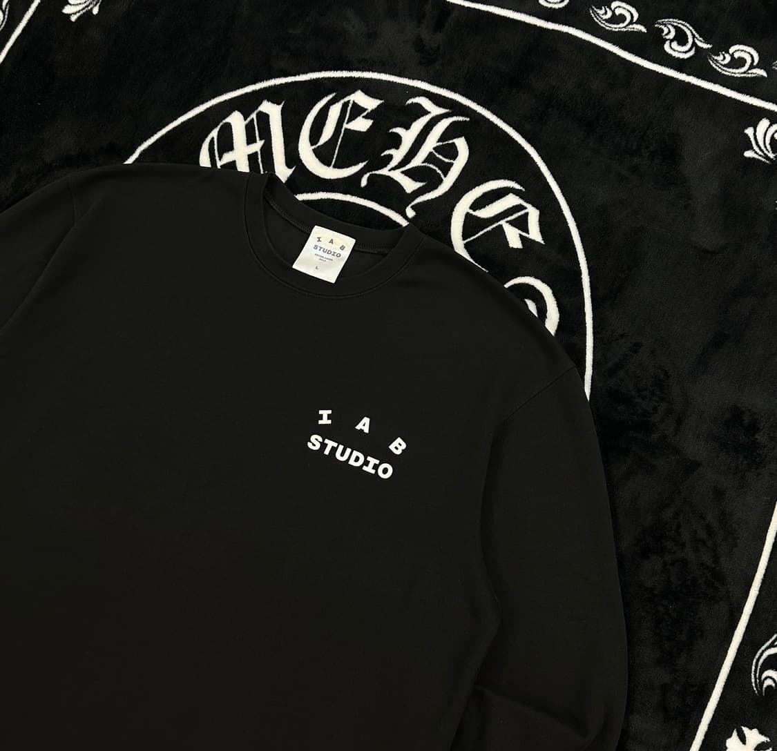 아이앱스튜디오 롱슬리브 블랙 상품이미지2