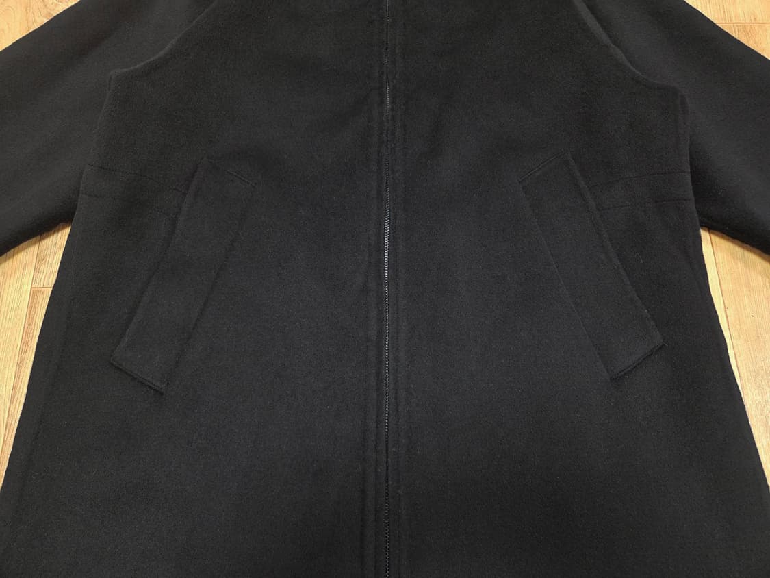 지스튜디오(g studio) 캐시울 혼방 핸드메이드 후드코트 66-77  상품이미지7