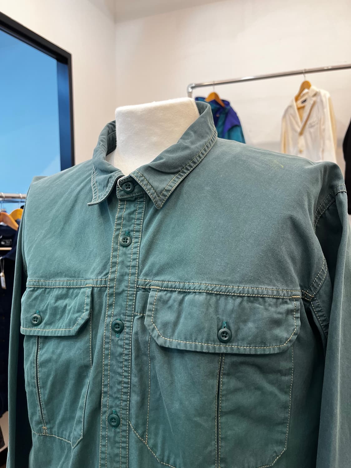 파타고니아 오가닉 코튼 더블 포켓 셔츠 상품이미지3