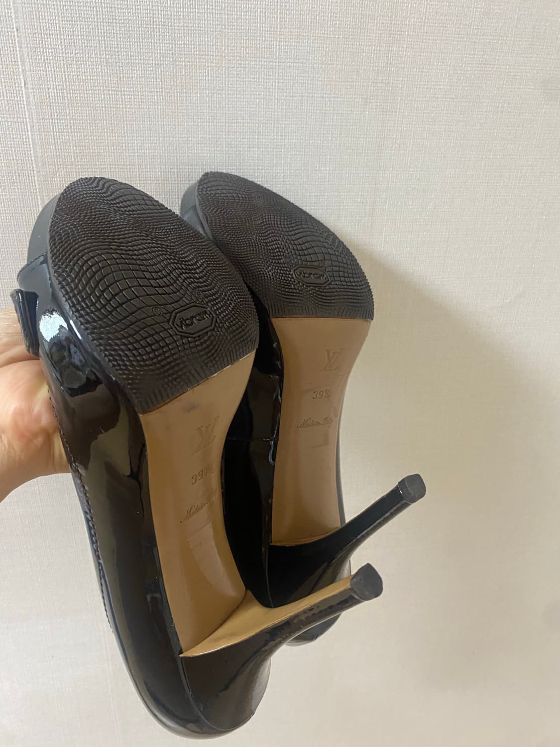 루이비통 모노그램 아이딜부치 오픈토펌프스 39.5 (250-255)  상품이미지9