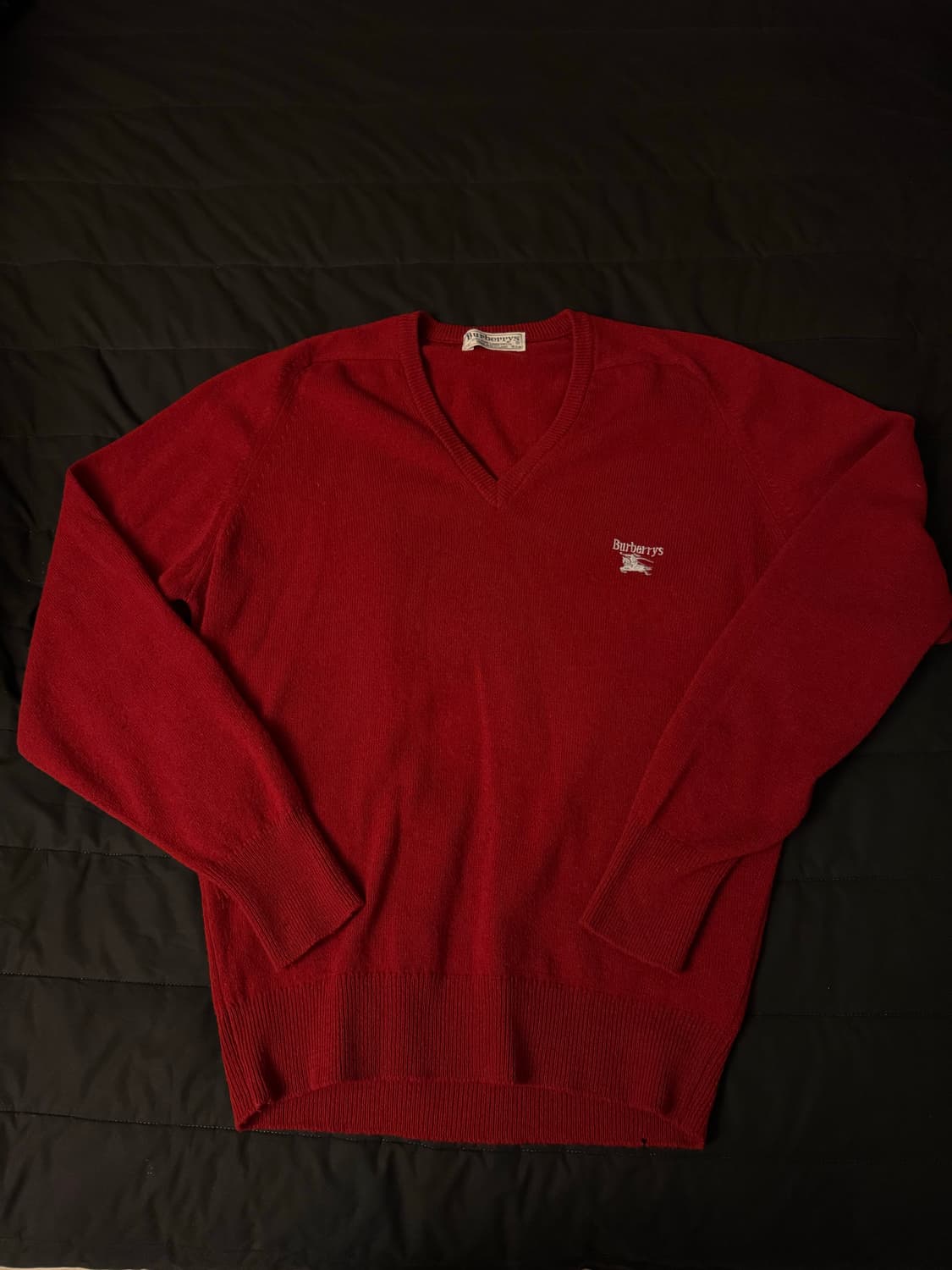 버버리 빈티지 니트 90s 영국산 상품이미지1