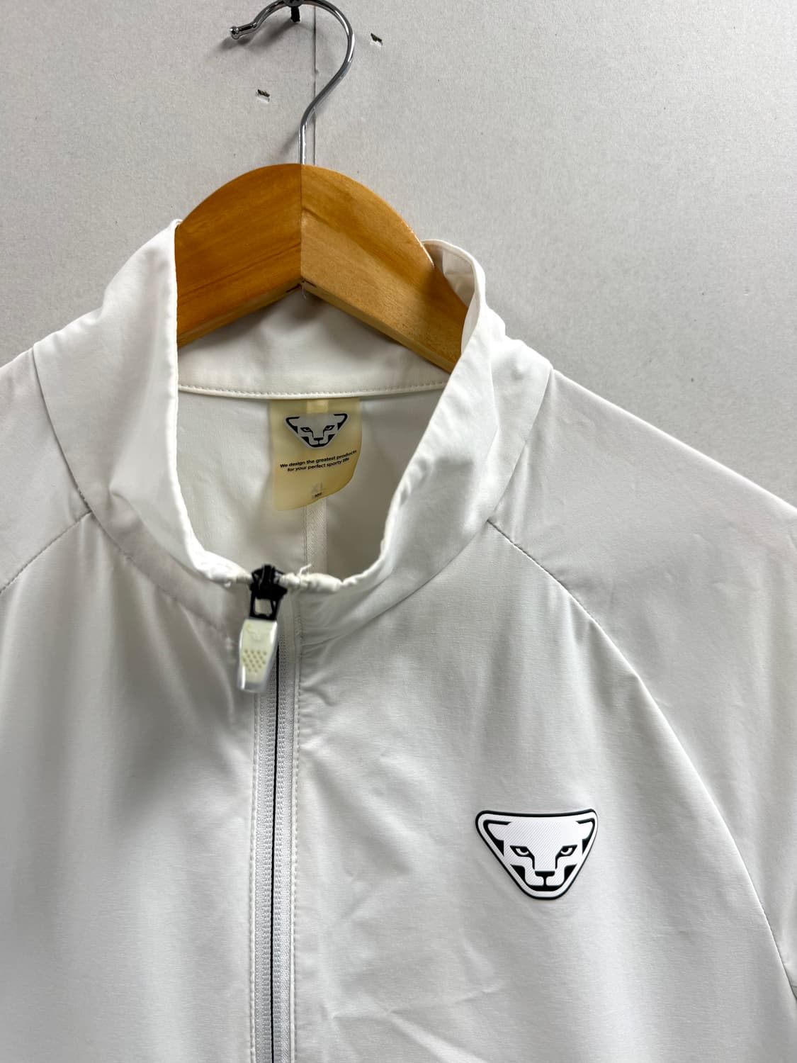 남성 XL 슬림핏 / 다이나핏 폴리 기능성 집업 화이트 상품이미지3