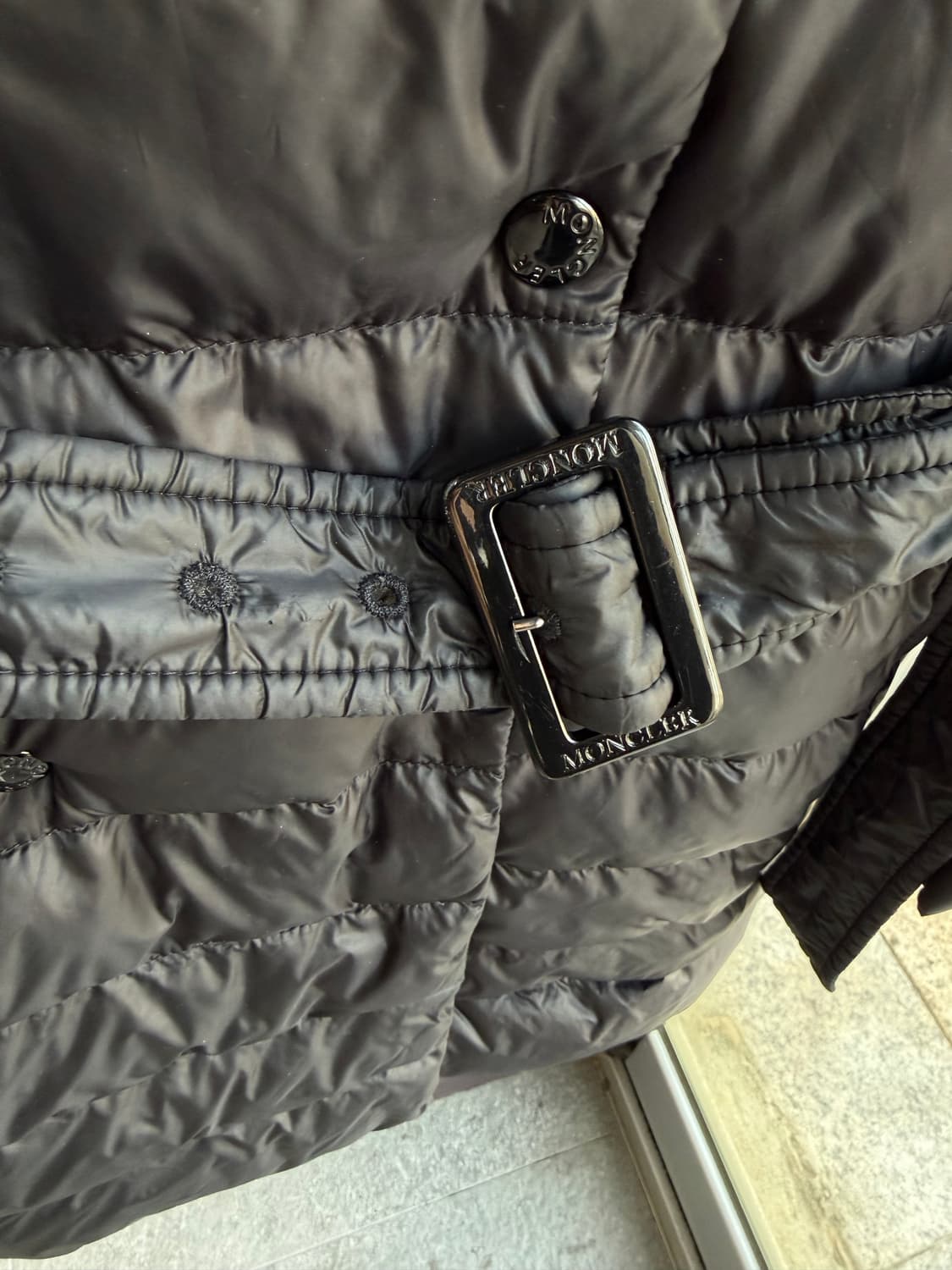 2/ 몽클레어 구스다운 벨티드 패딩 상품이미지10