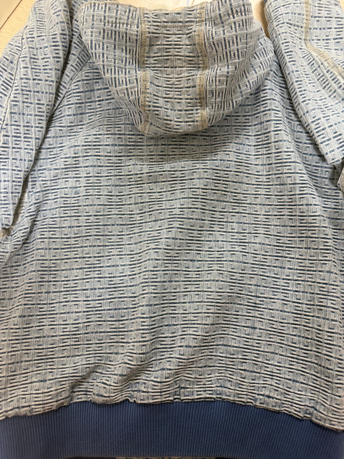 지방시 4G패턴 데님 후드 집업 상품이미지4