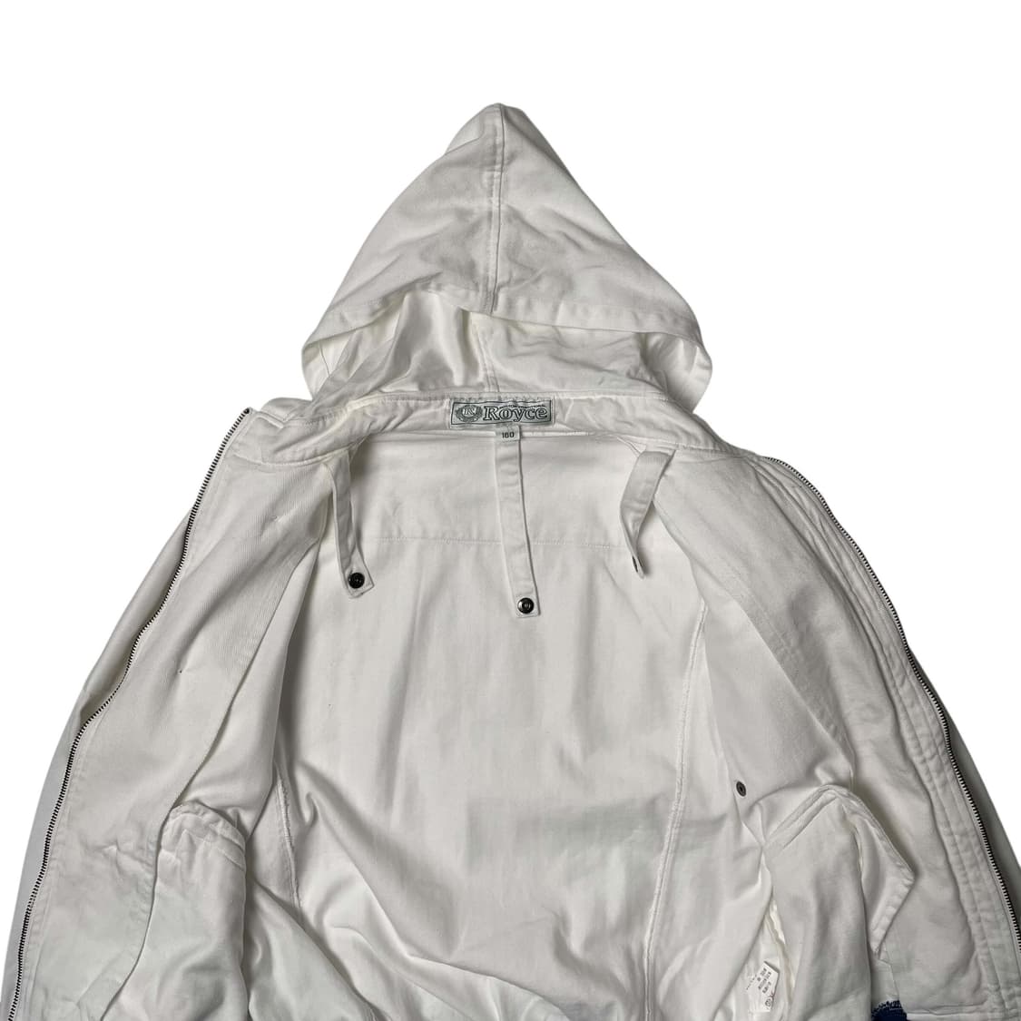 80's royce 화이트 후드 집업 상품이미지8