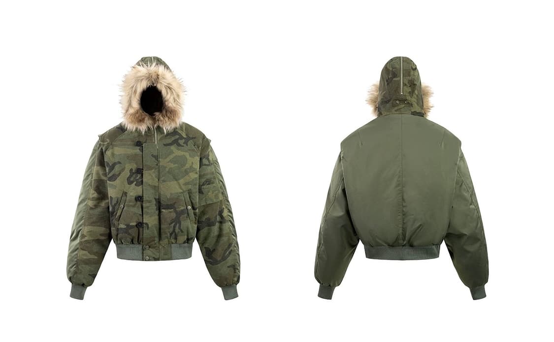 Wolfstar Camo Fur Bomber 상품이미지2