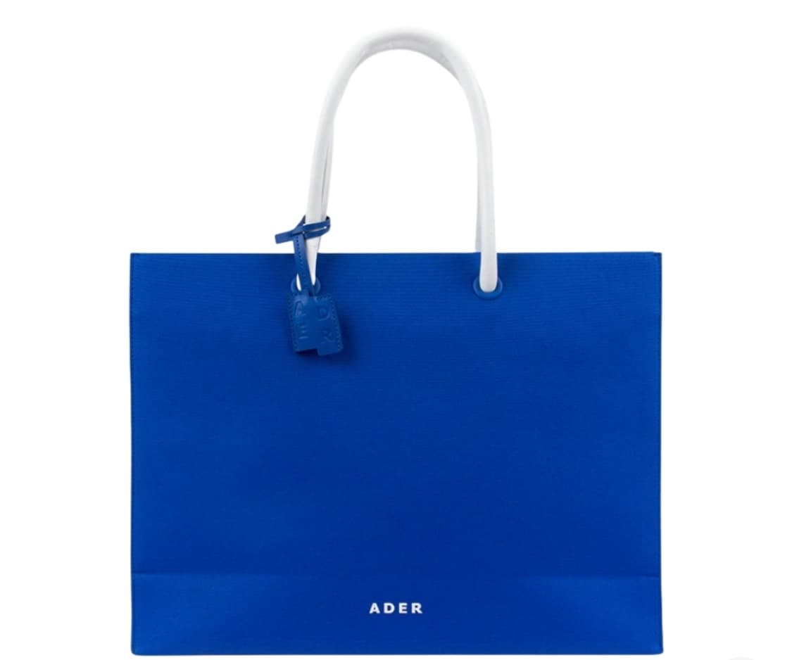 아더에러 쇼퍼백 블루 상품이미지1
