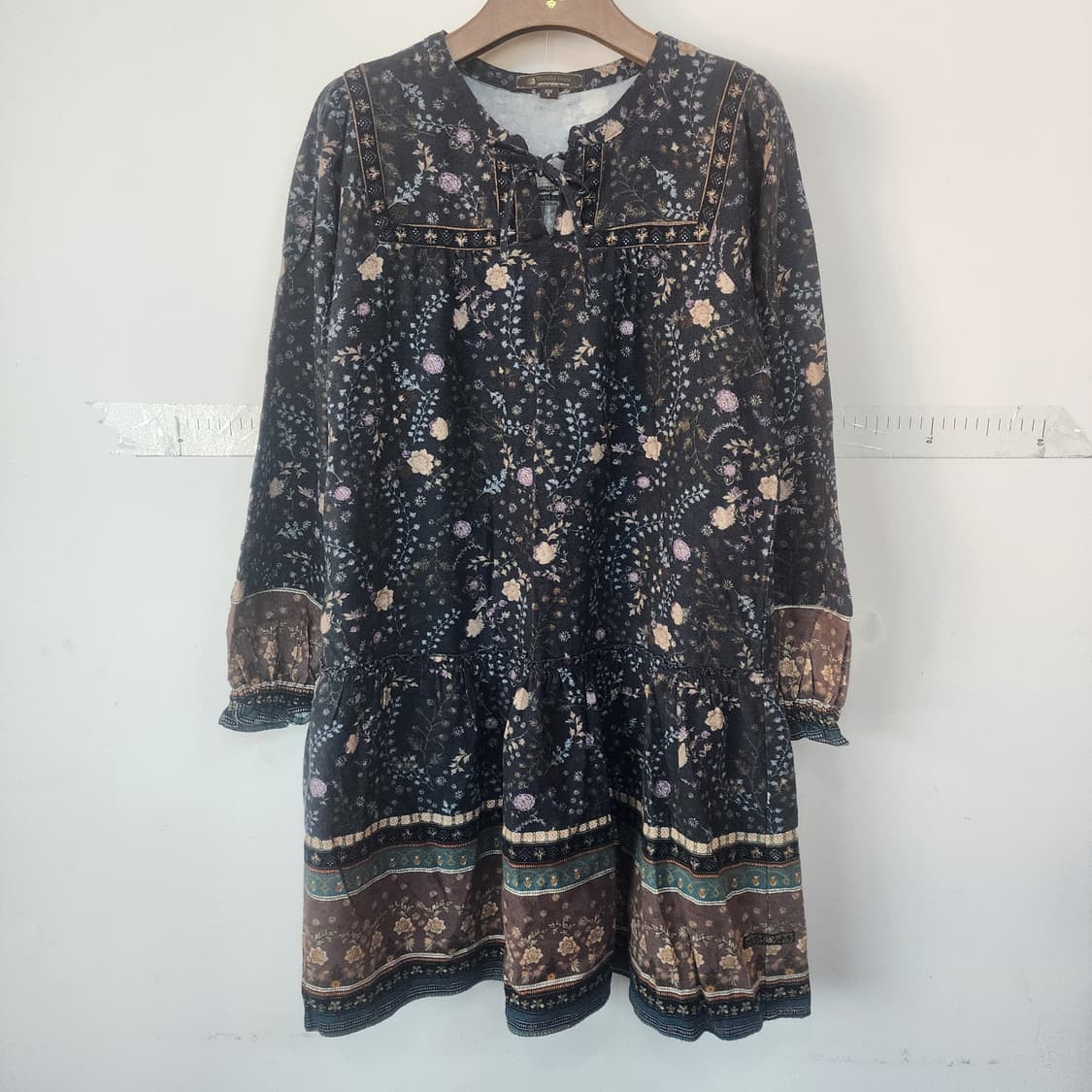 써스데이아일랜드 플라워 롱 원피스 상품이미지1