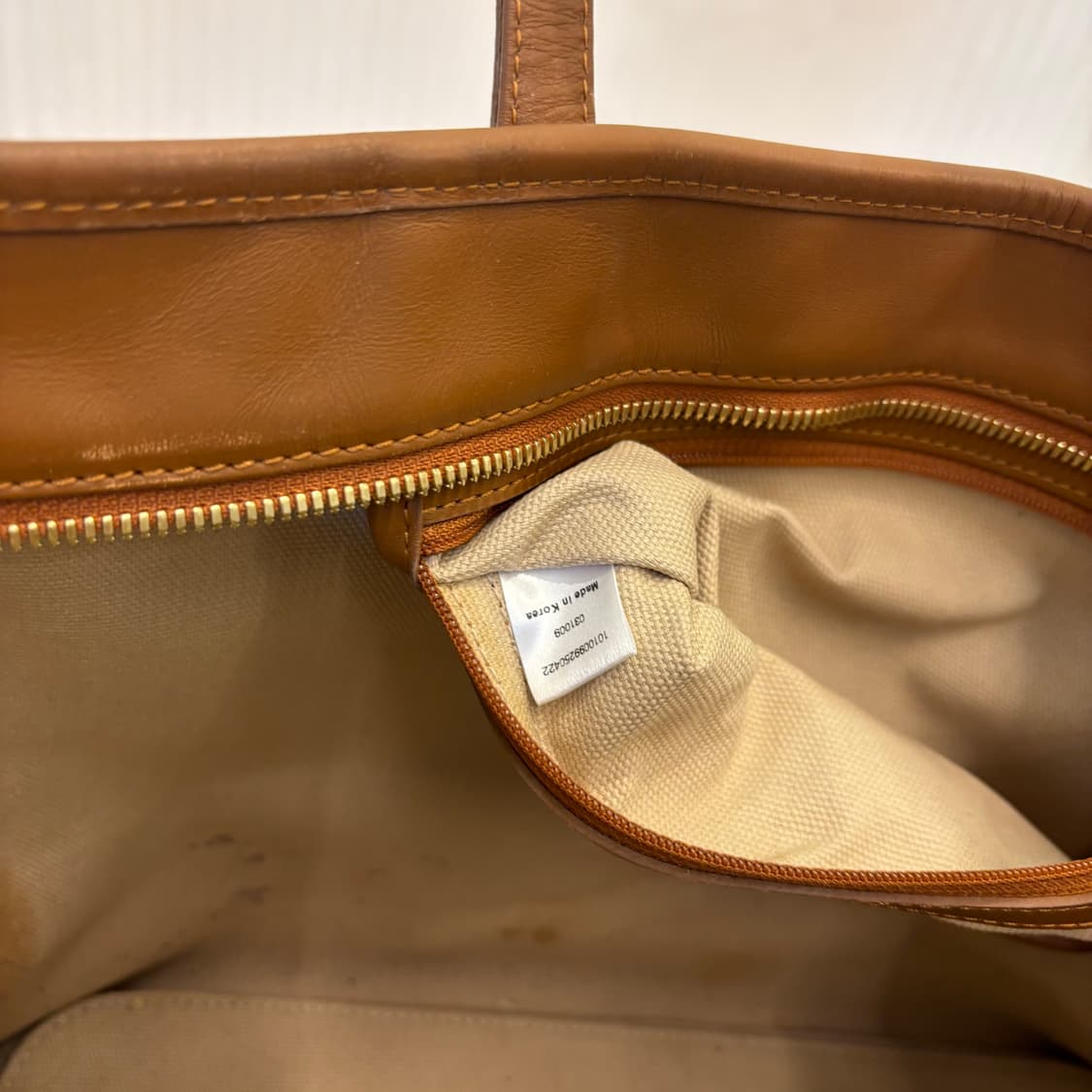 정품 MCM 황토 비세토스 숄더백     상품이미지10