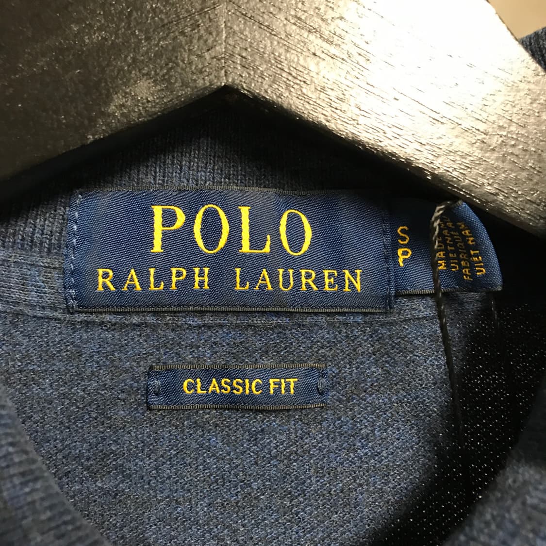 폴로 랄프로렌 PK 긴팔 카라티 네이비 S 상품이미지5