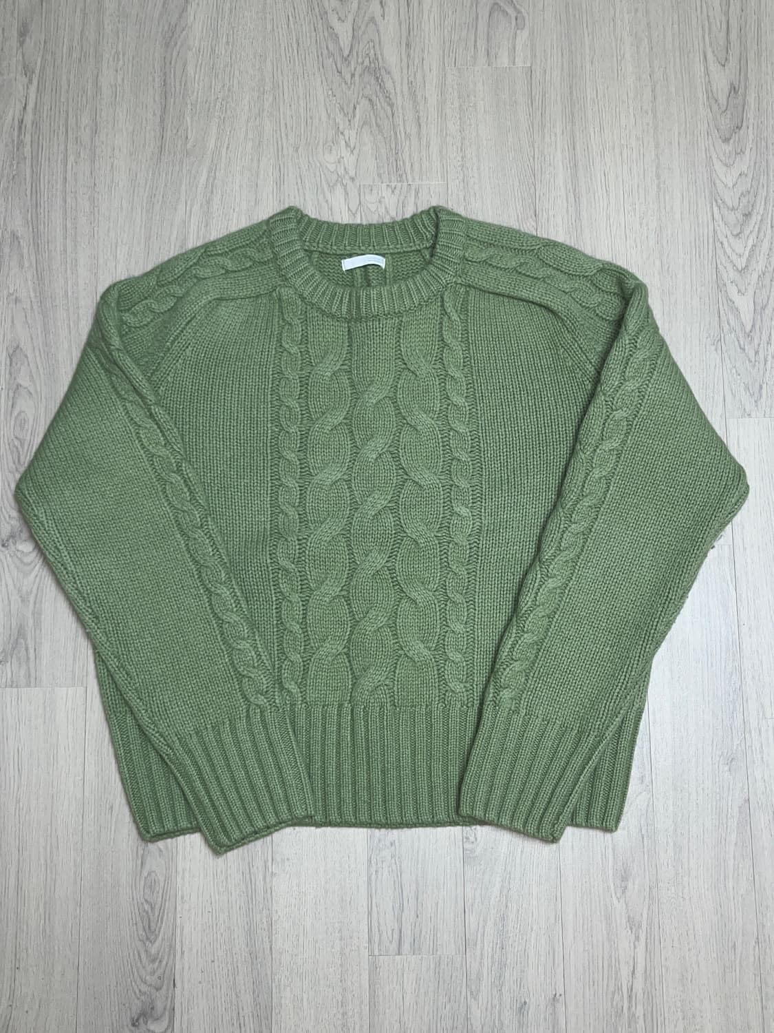 자라 초록 니트 상품이미지1