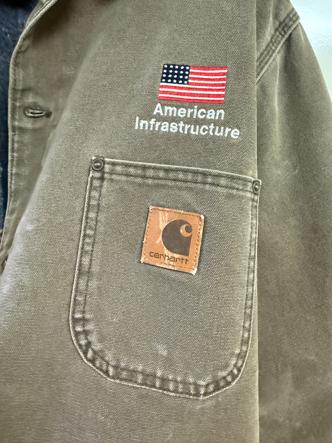 칼하트 co2 usa 브라운 초어자켓 상품이미지5