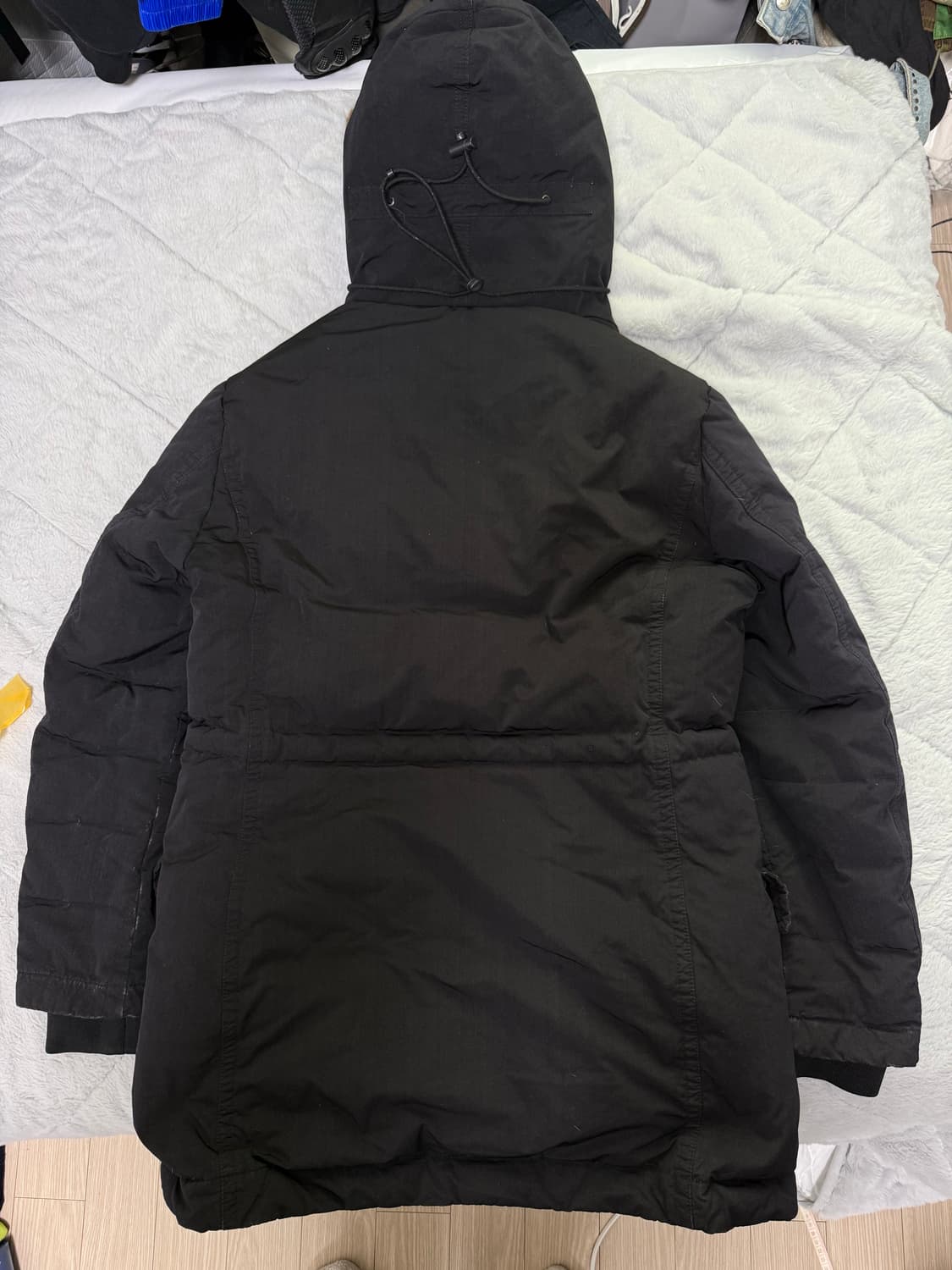 Cp컴퍼니 고글 토끼털 탈부착 노르지 덕다운 패딩 상품이미지5