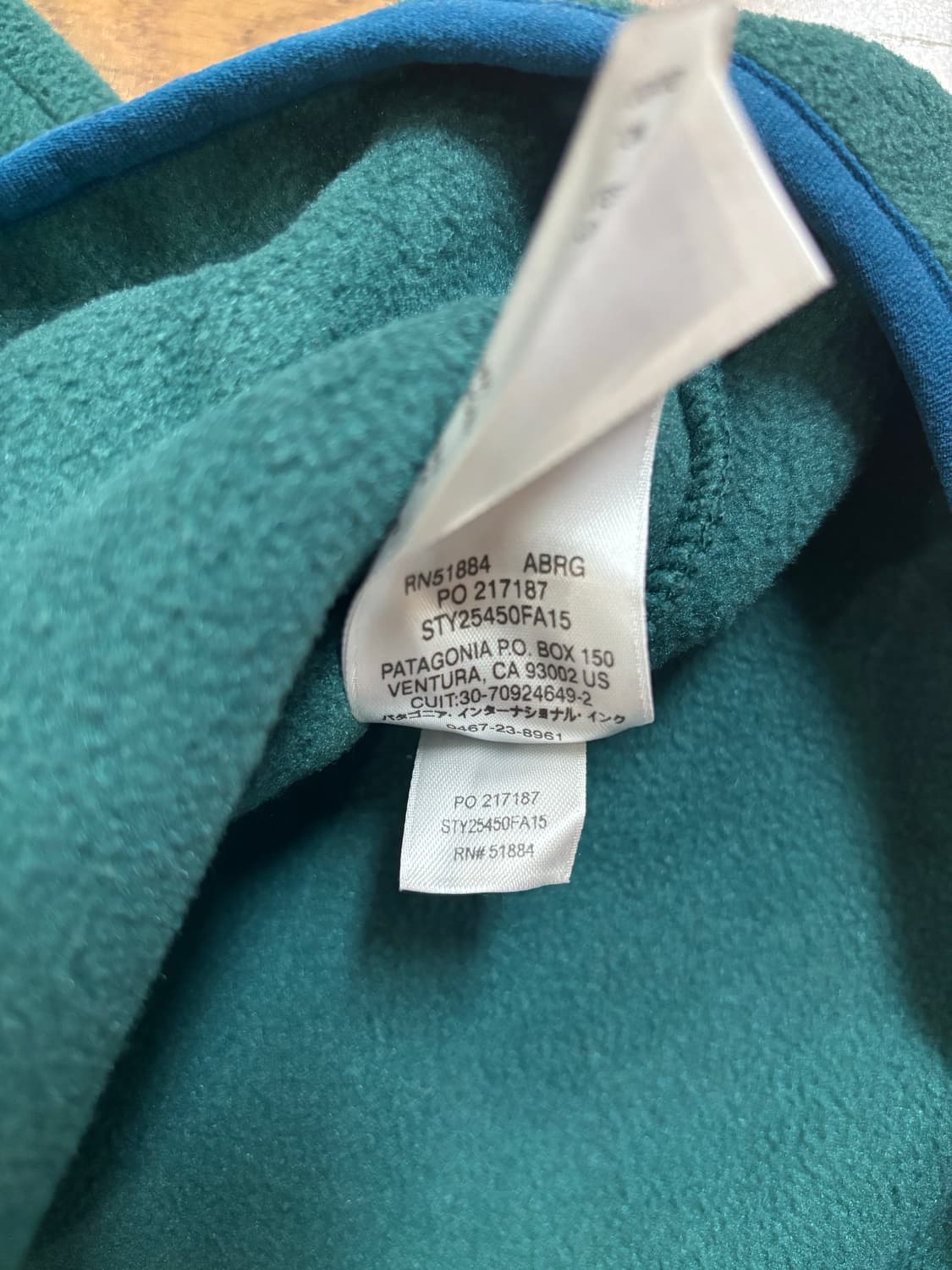 파타고니아 신칠라 틸그린 m사이즈 판매합니다. 상품이미지8