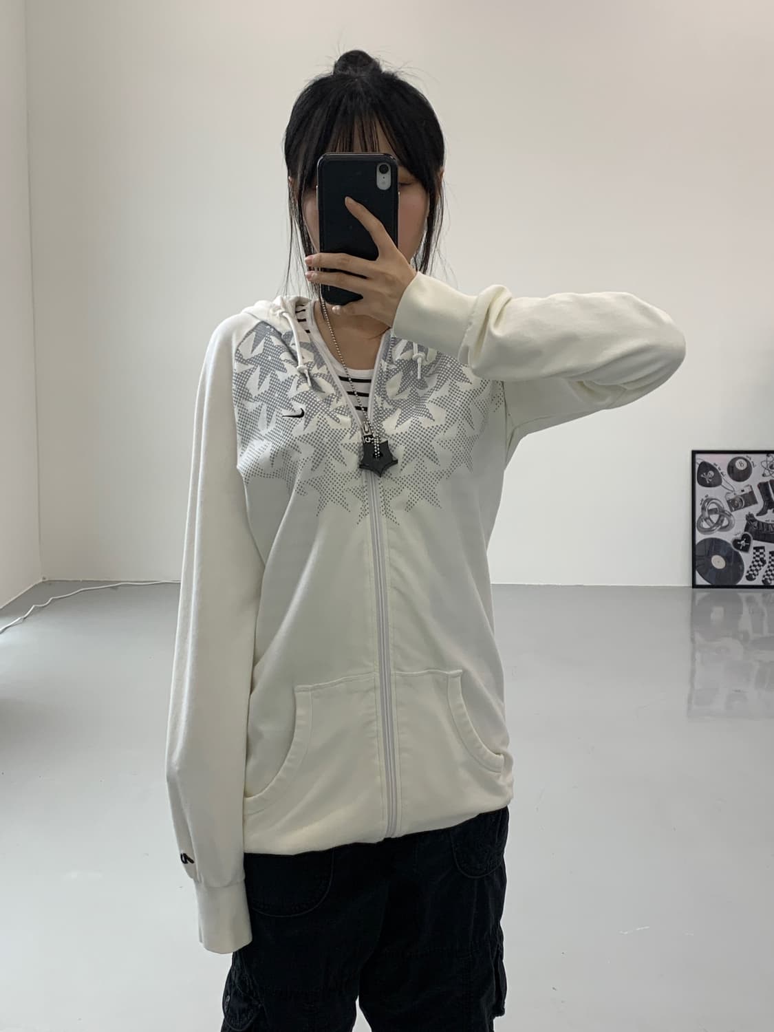 Nike Stars Cotton Zip Up Hoodies 상품이미지2