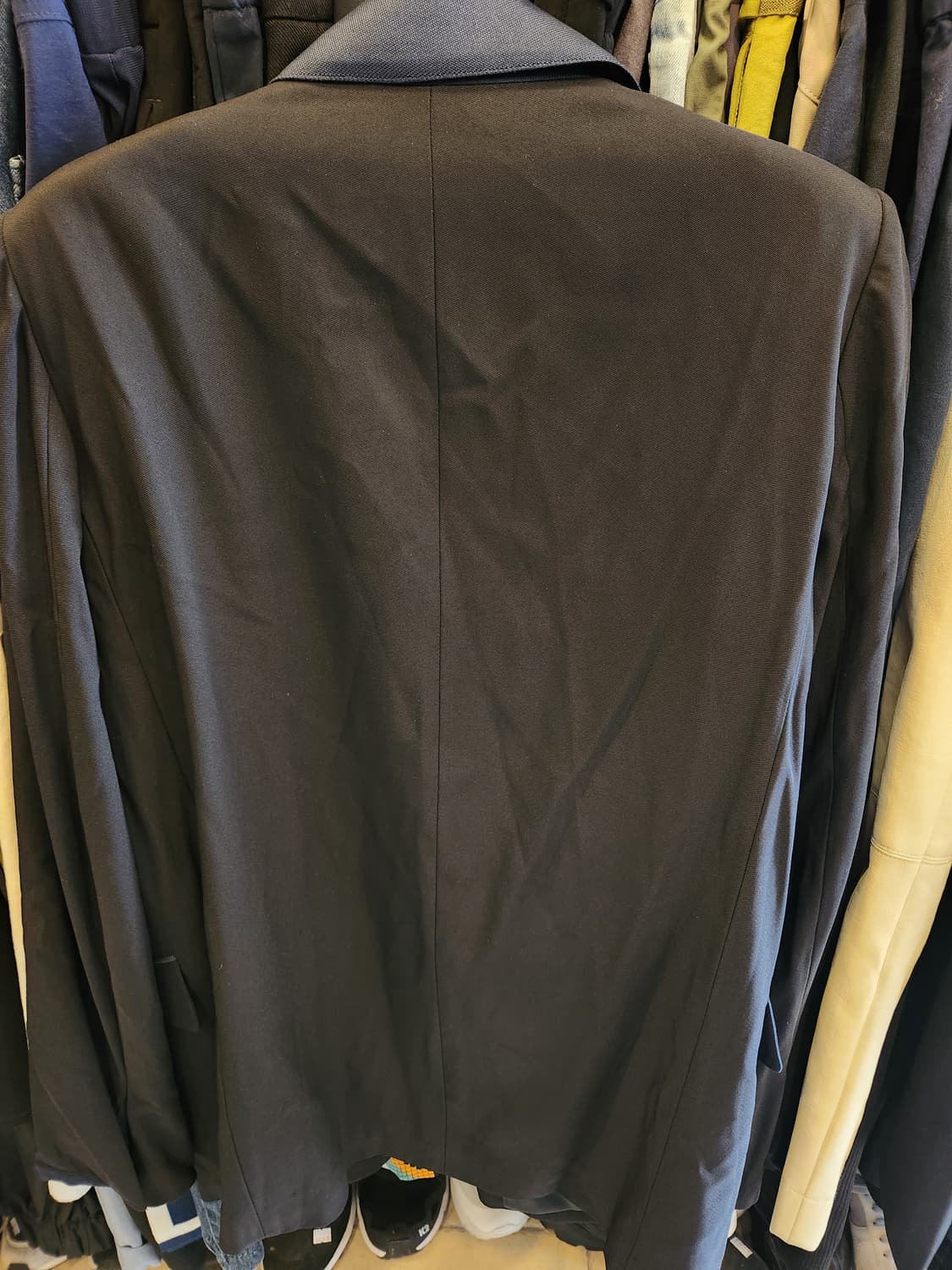 타임 블랙 더블 버튼 자켓 상품이미지6