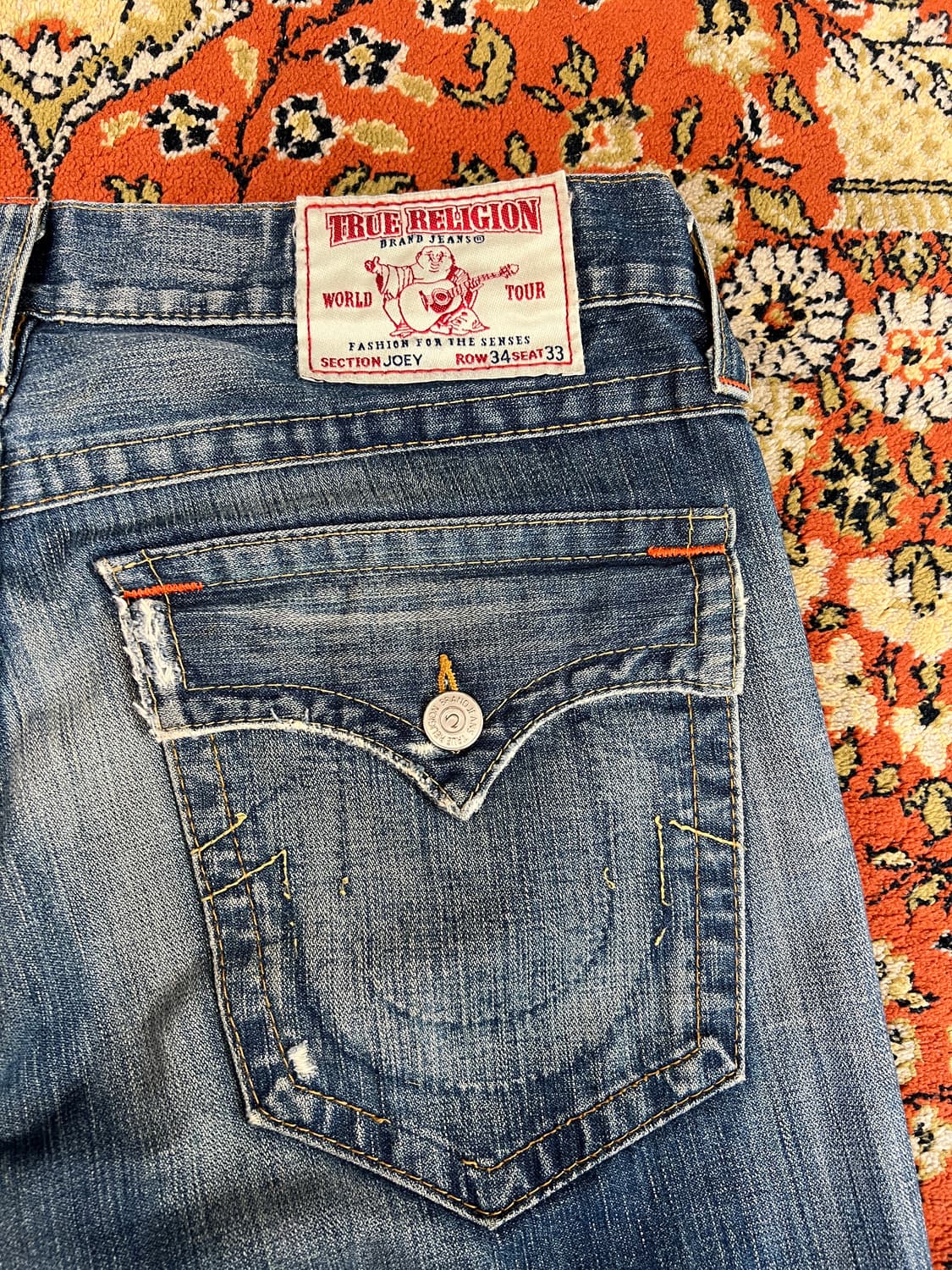 [34] 트루릴리전 빈티지 조이 커스텀 부츠컷 데님팬츠 상품이미지7